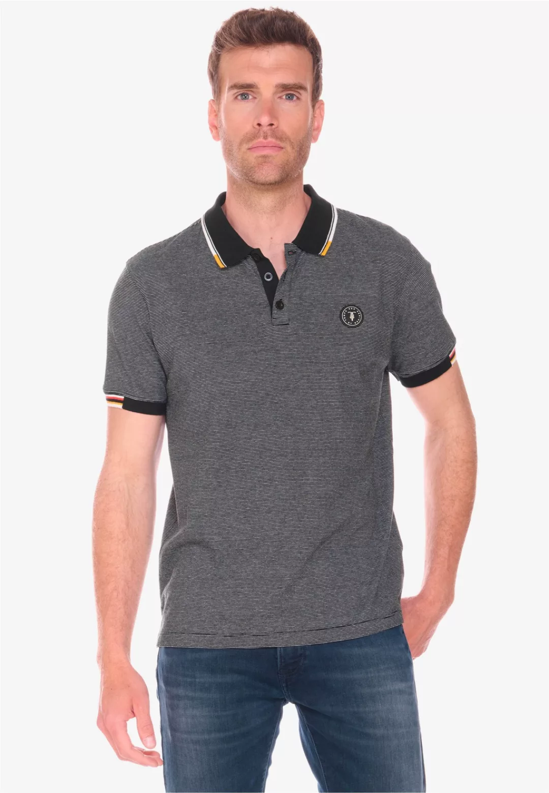 Le Temps Des Cerises Poloshirt "ALCOR", im gestreiften Design günstig online kaufen