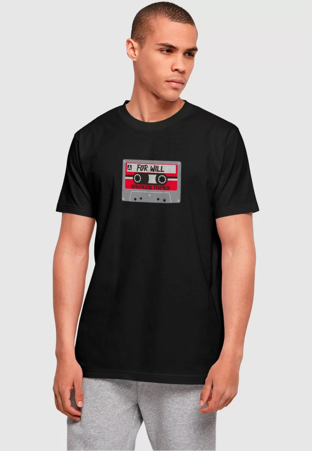 ABSOLUTE CULT T-Shirt ABSOLUTE CULT Herren Stranger Things - Cassette For W günstig online kaufen