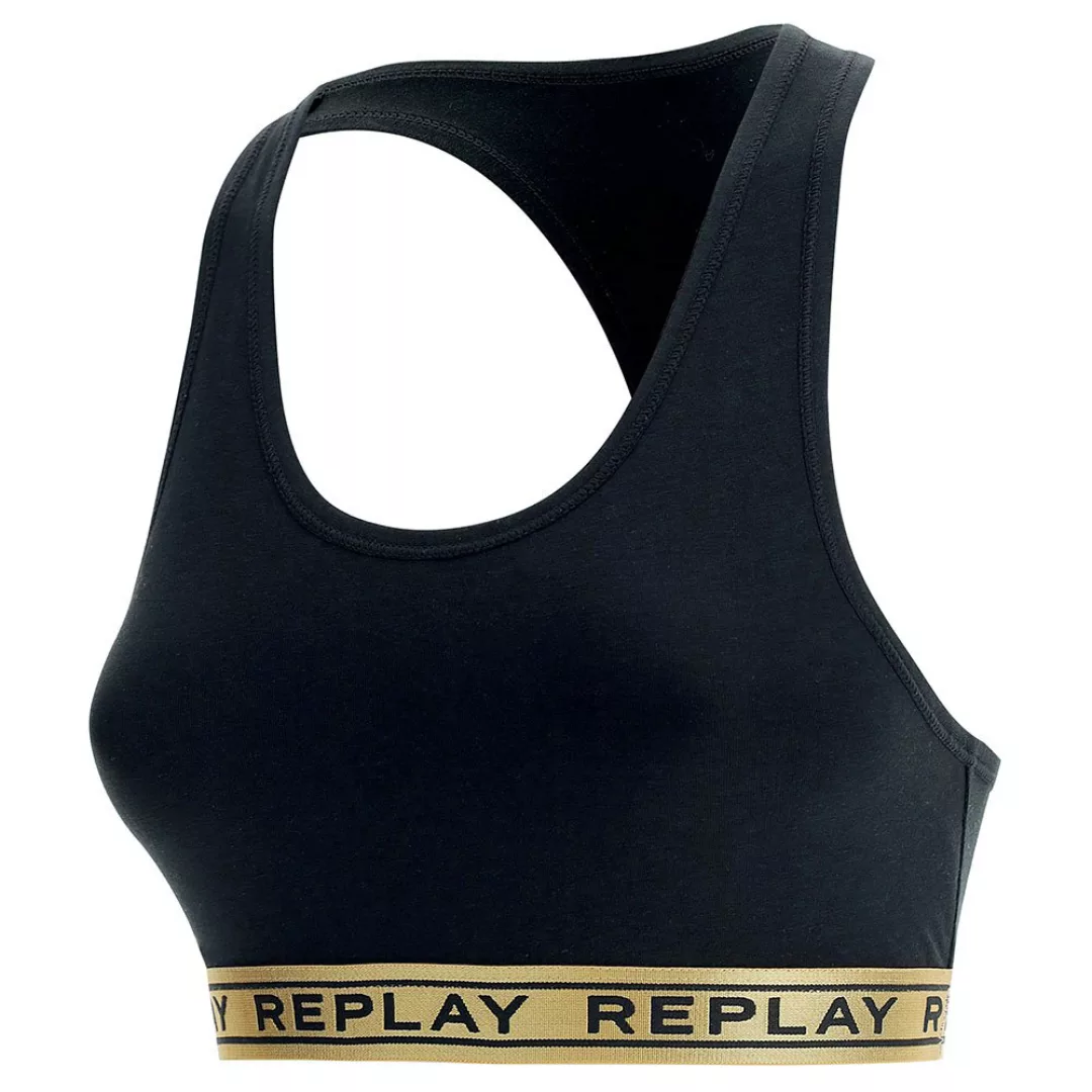 Replay Style2 Racerback Bh XL Black Mel / Gold günstig online kaufen