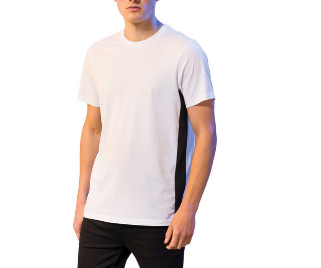 SF Men T-Shirt Herren Basic Kurzarm Tee Shirt Baumwolle Sport günstig online kaufen