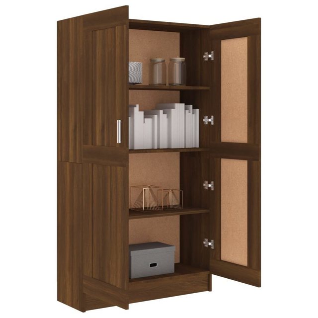 vidaXL Kleiderschrank Kleiderschrank Braun Eichen-Optik 82,5x30,5x150 cm Sp günstig online kaufen