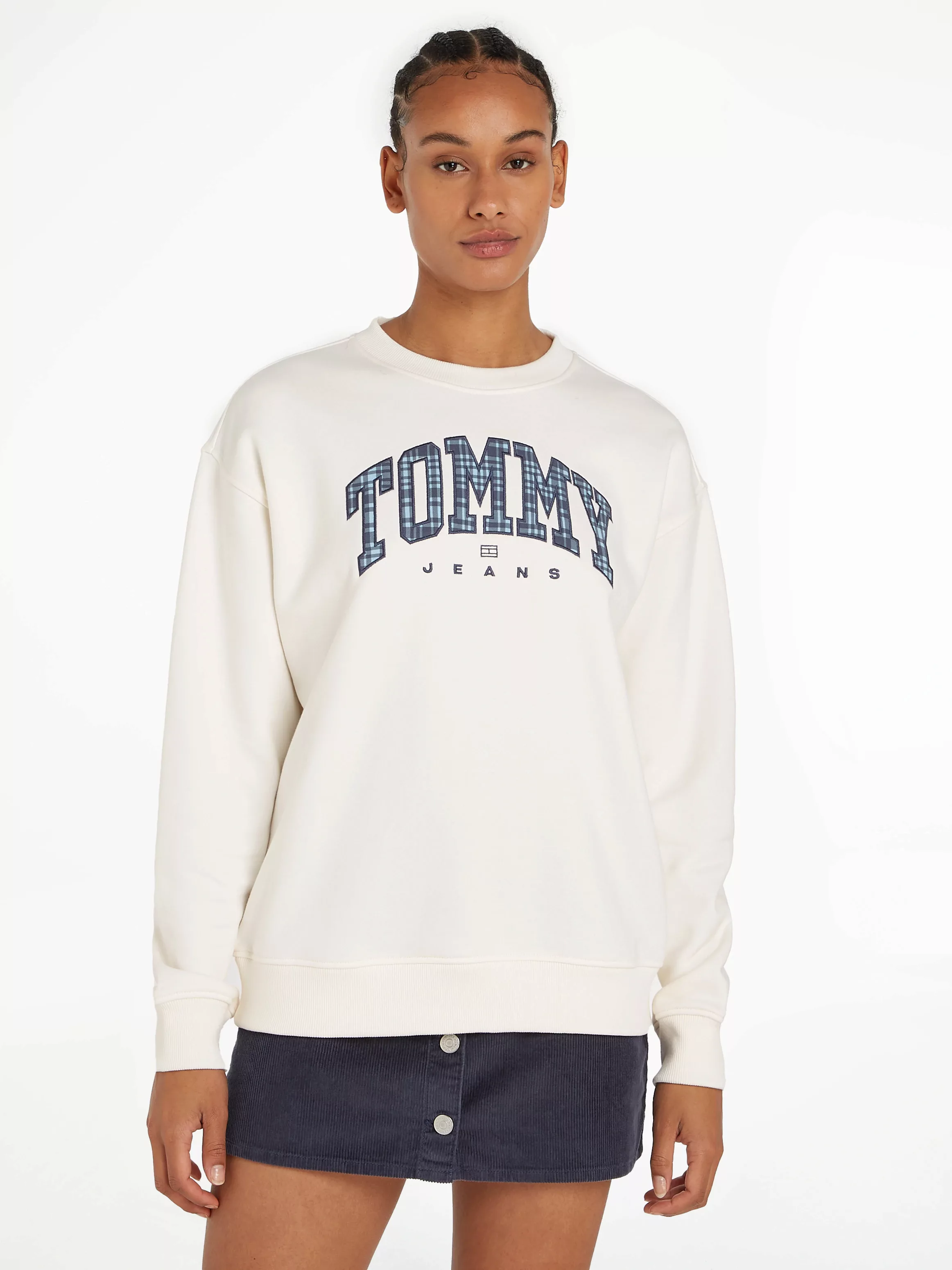 Tommy Jeans Sweatshirt "TJW RLX PREP EXPLORER 1 CREW EXT", mit Tommy Jeans günstig online kaufen