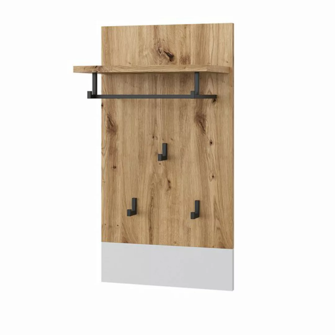 Vicco Garderobenschrank Selena, Weiß/Artisan, 44 x 83 cm (Spar-Set) günstig online kaufen