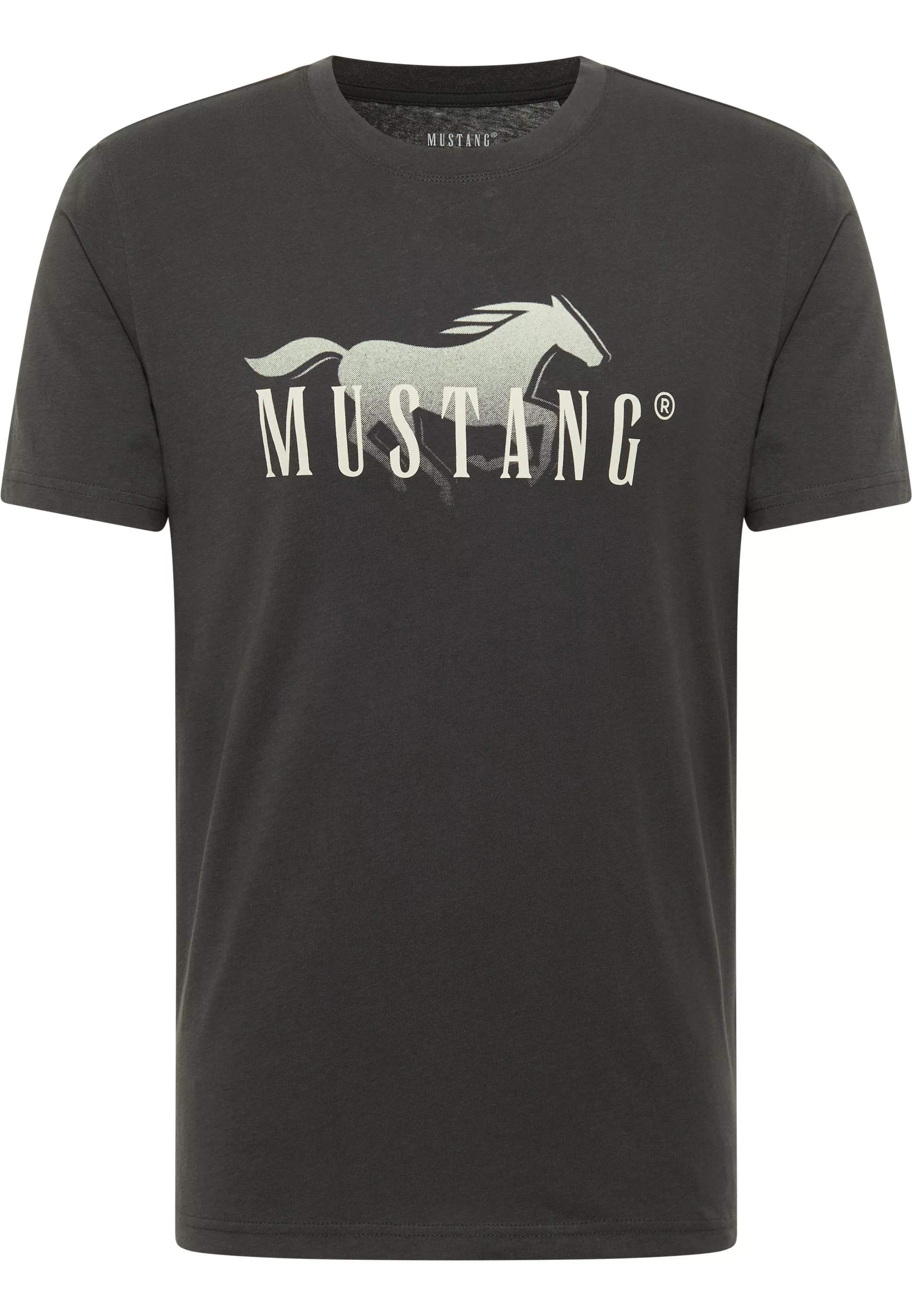 MUSTANG Kurzarmshirt "T-Shirt" günstig online kaufen