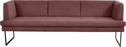 K+W Komfort & Wohnen Polsterbank "Cube", Hammerkissenoptik, 2 Breiten, Meta günstig online kaufen