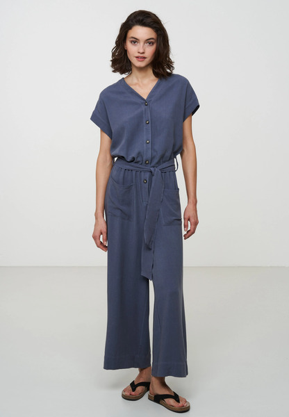 Jumpsuit Aus Lenzing Ecovero/leinen Mix | Dianella Recolution günstig online kaufen