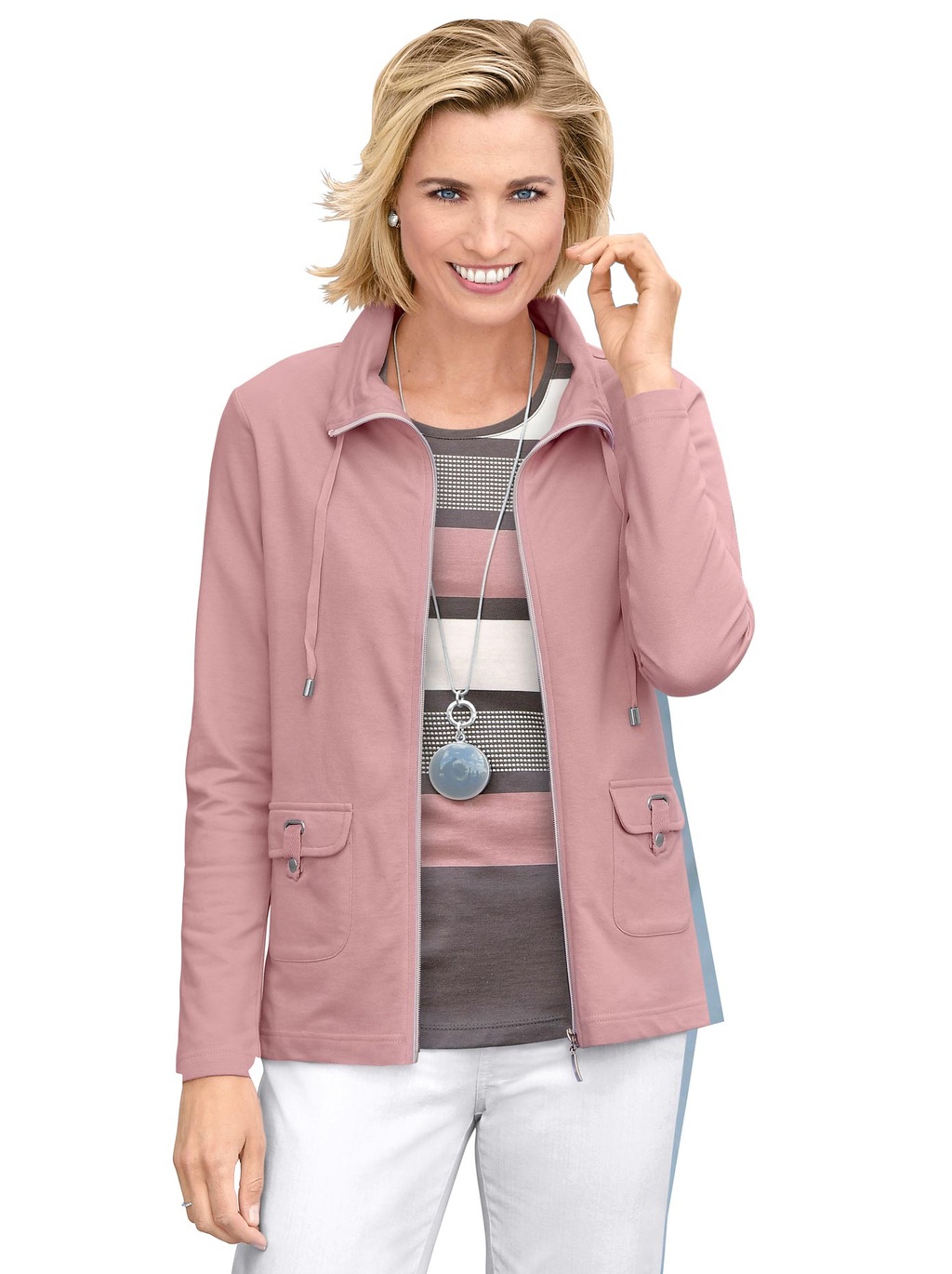 Casual Looks Shirtjacke "Shirtjacke", (1 tlg.) günstig online kaufen