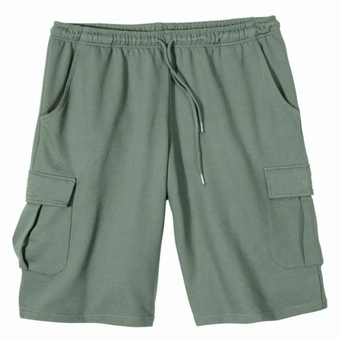 redfield Sweatbermudas Große Größen Cargo-Sweatbermuda dunkelmint Redfield günstig online kaufen