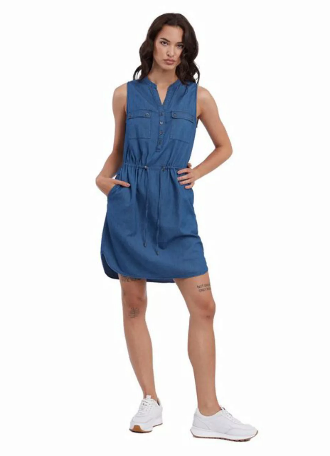 Ragwear Sommerkleid Ragwear W Roissin Denim Damen Kleid günstig online kaufen