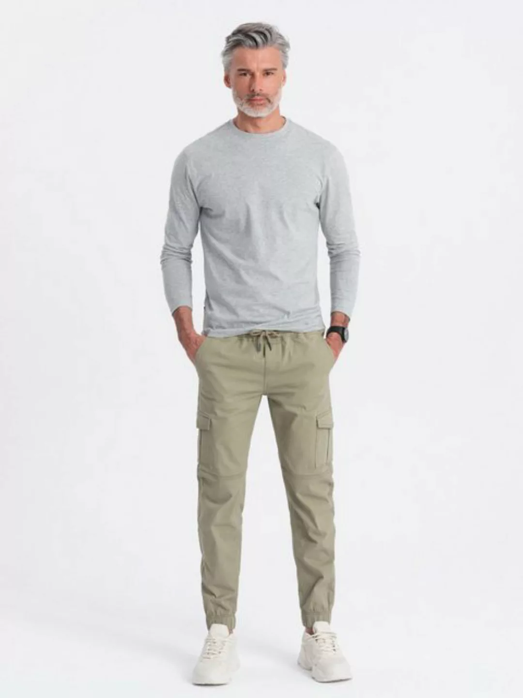 OMBRE Cargohose Herrenhose mit Cargo-Taschen günstig online kaufen