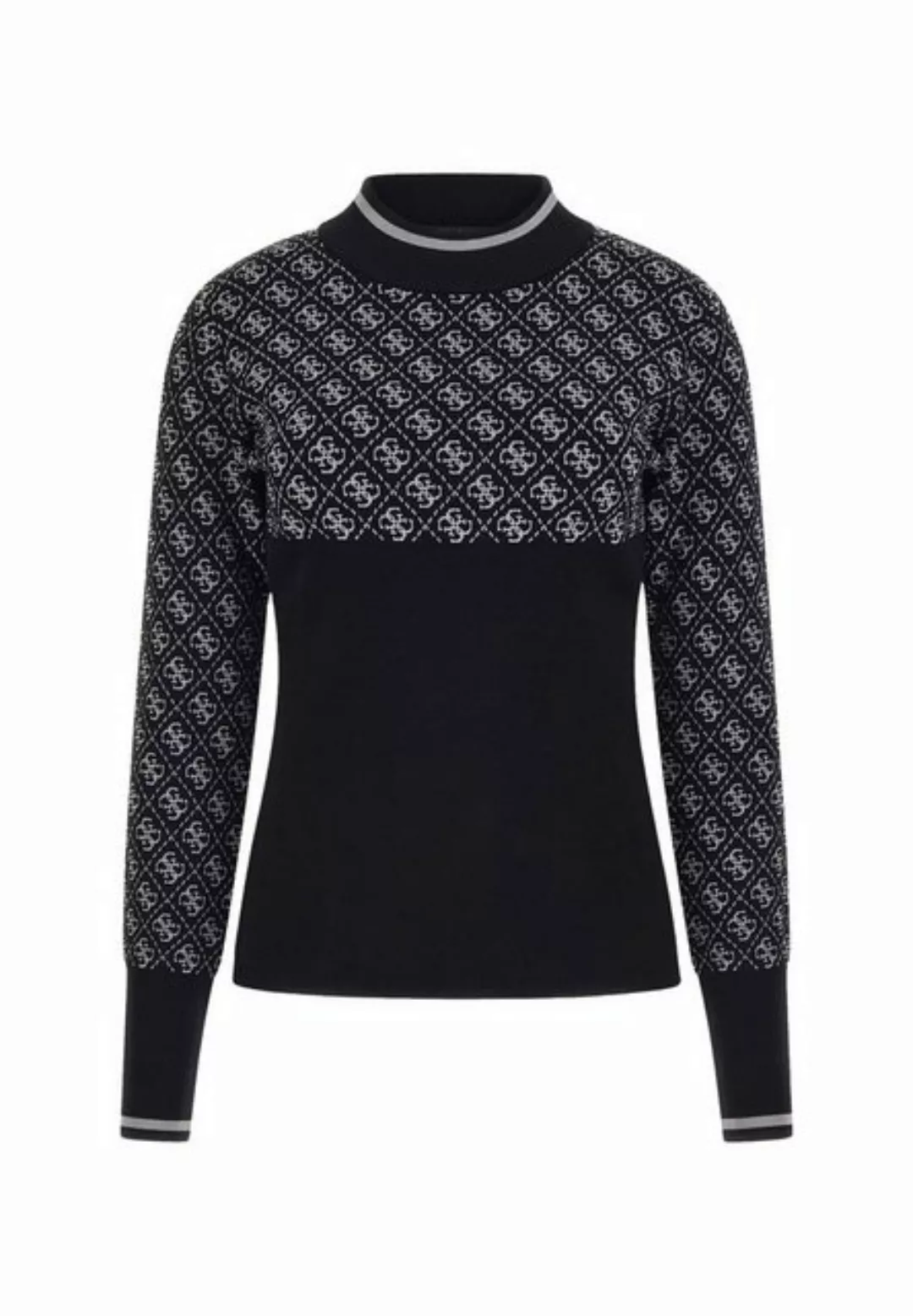 Guess Strickpullover Pullover Lise Strickpullover R-Neck (1-tlg) günstig online kaufen