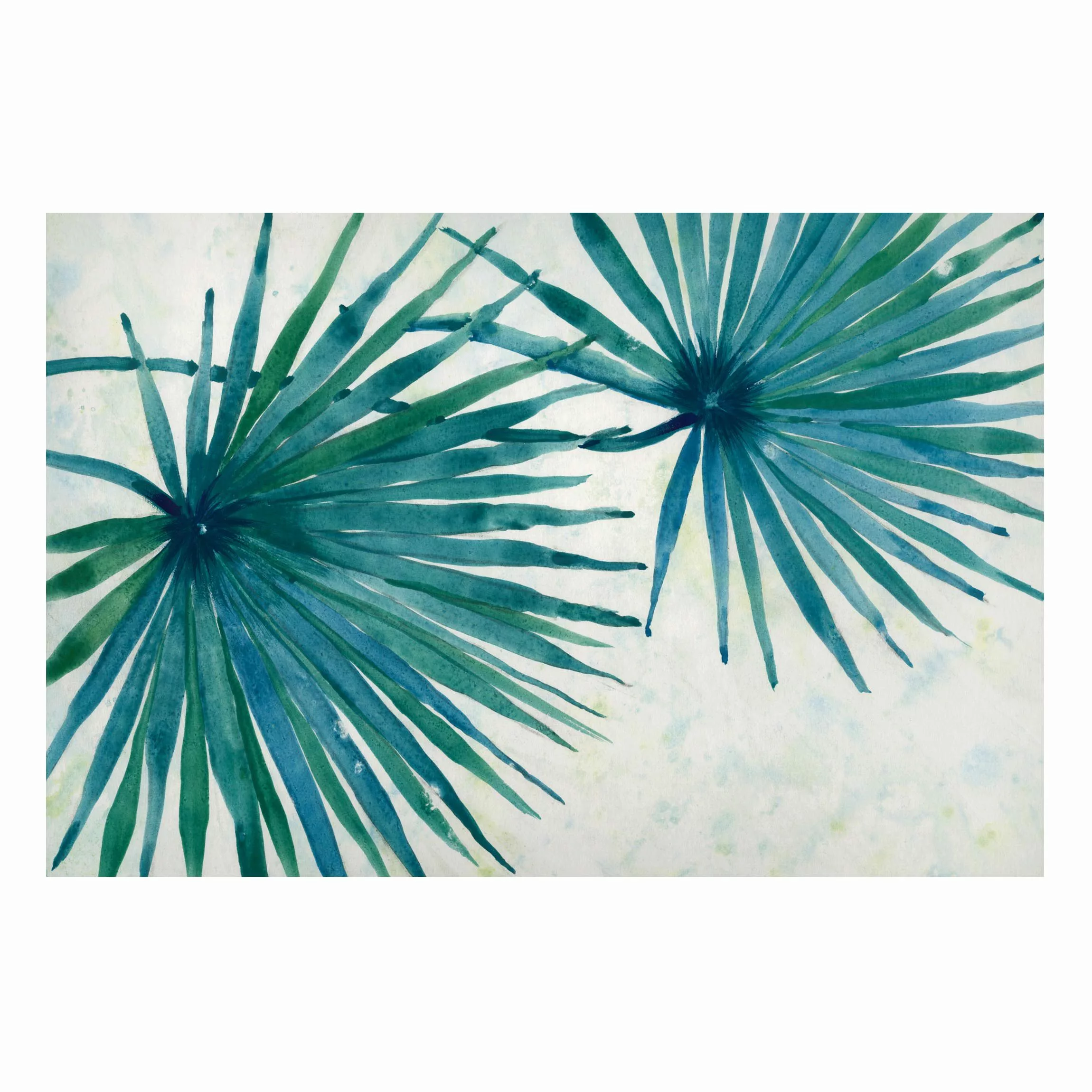 Magnettafel Tropische Palmenblätter Close-Up günstig online kaufen