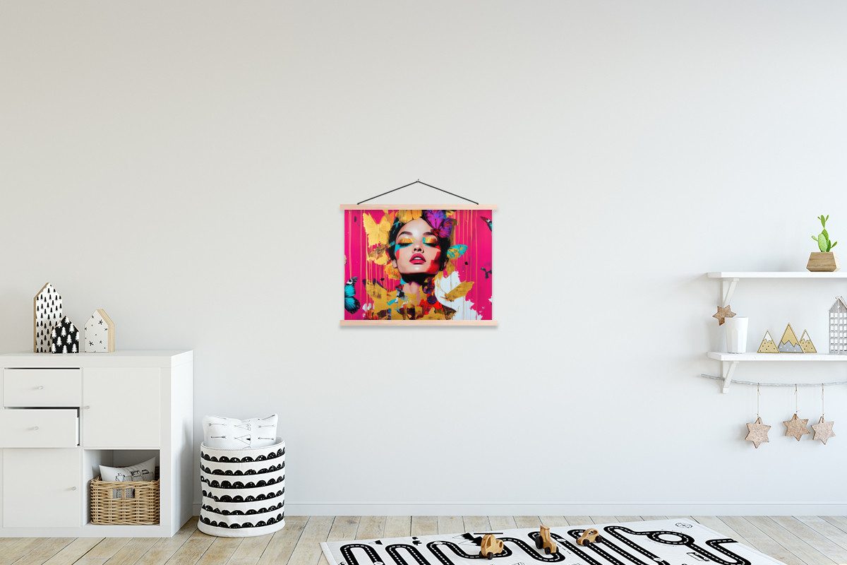 MuchoWow Poster Frau - Abstrakt - günstig online kaufen