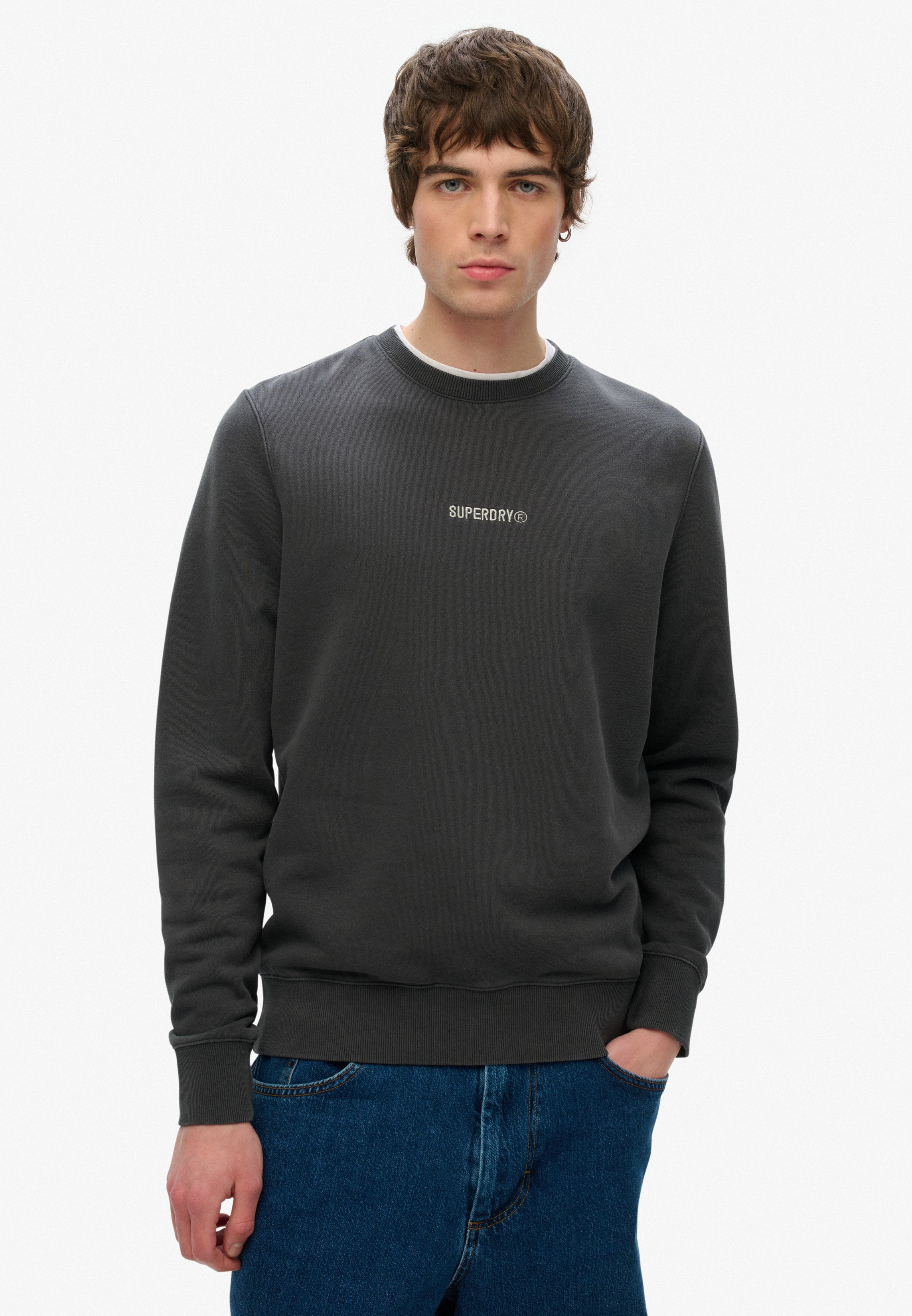 Superdry Sweatshirt "MICRO LOGO CREW" günstig online kaufen