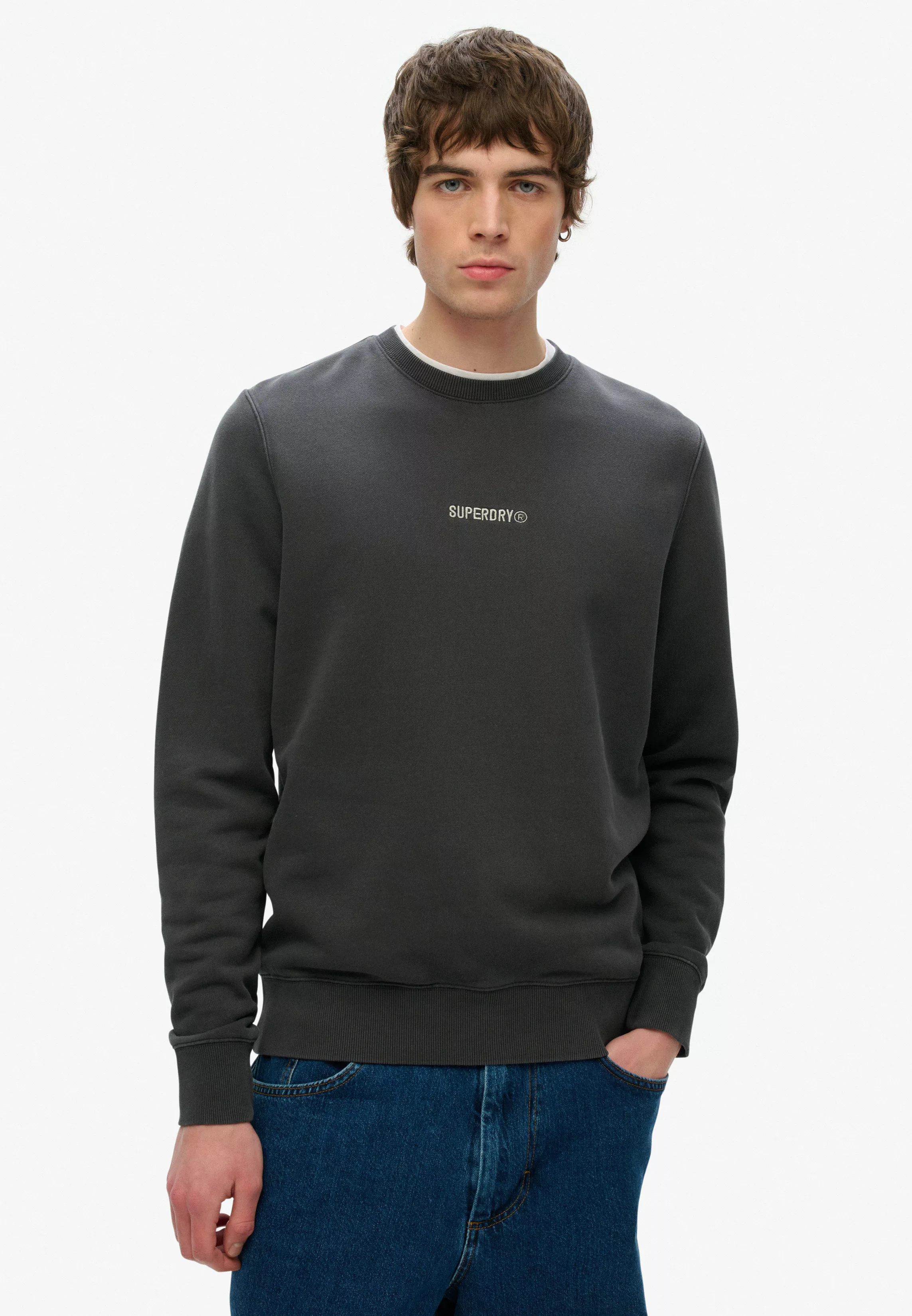Superdry Sweatshirt "MICRO LOGO CREW" günstig online kaufen