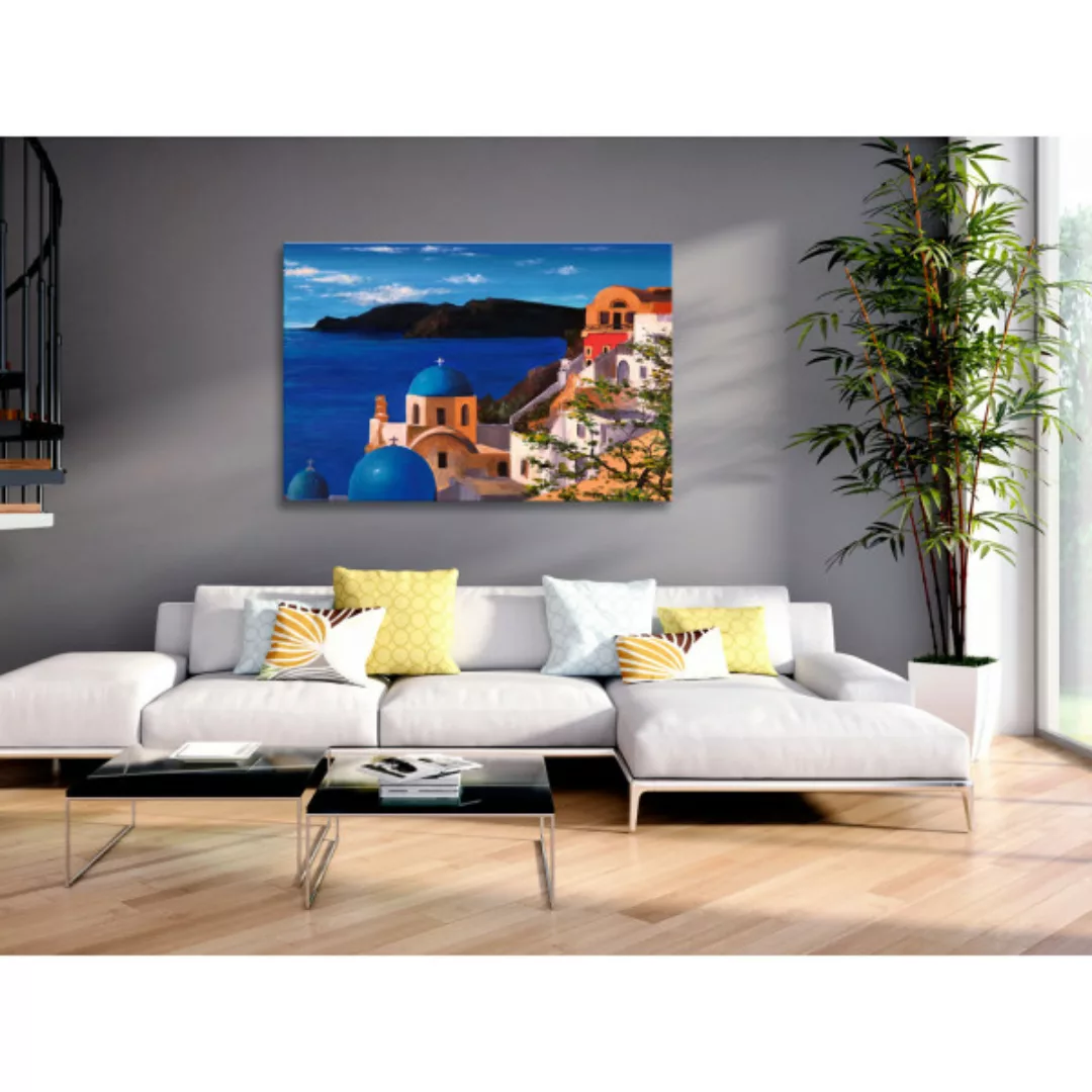 Leinwandbild Beautiful Santorini XXL günstig online kaufen