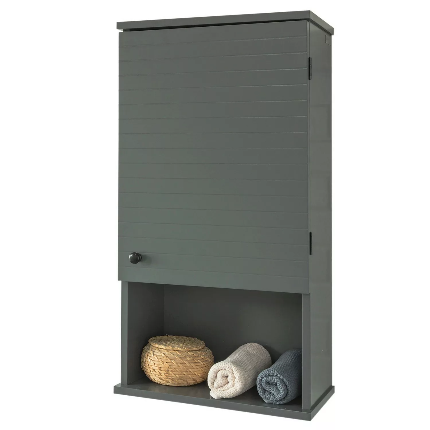 SoBuy Hängeschrank mit einer Tür Wandschrank Küchenschrank BZR25-DG günstig online kaufen