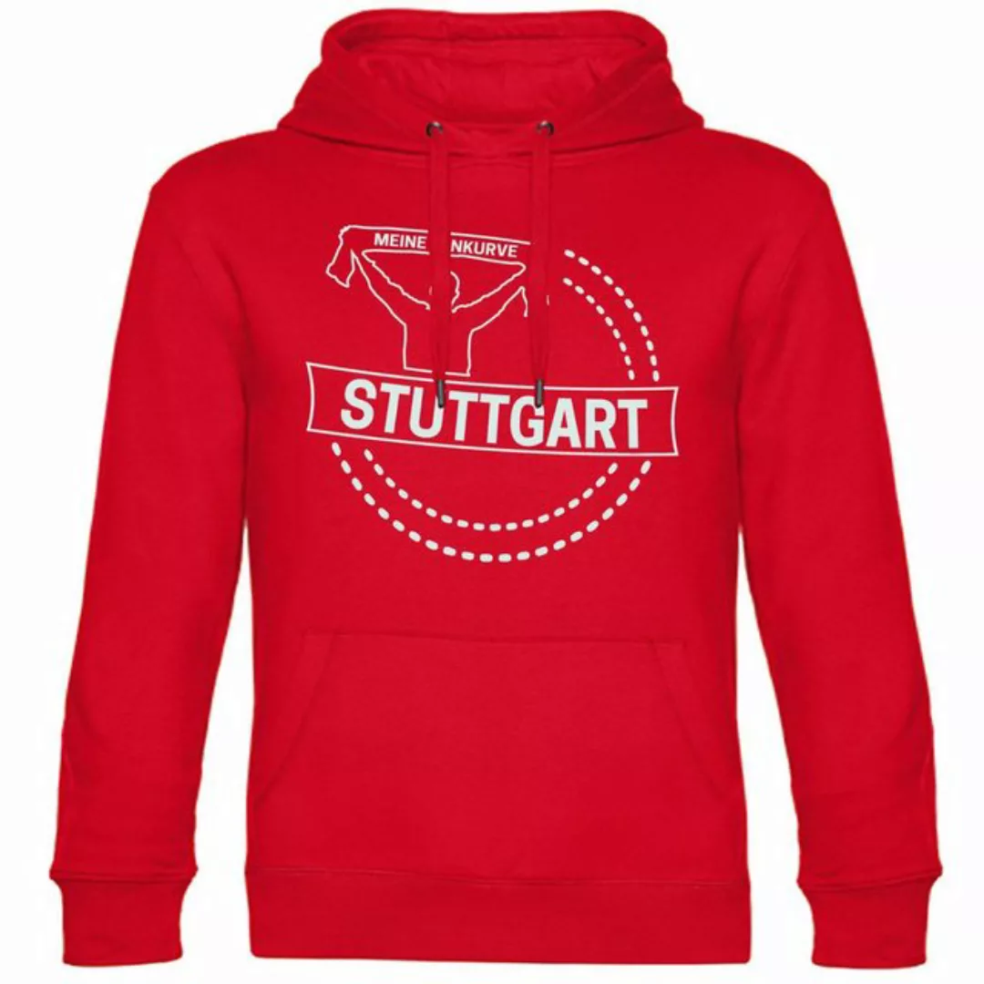 multifanshop Kapuzensweatshirt Stuttgart - Meine Fankurve - Hoodie günstig online kaufen