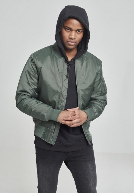 URBAN CLASSICS Bomberjacke TB861 - Basic Bomber Jacket olive XXL günstig online kaufen