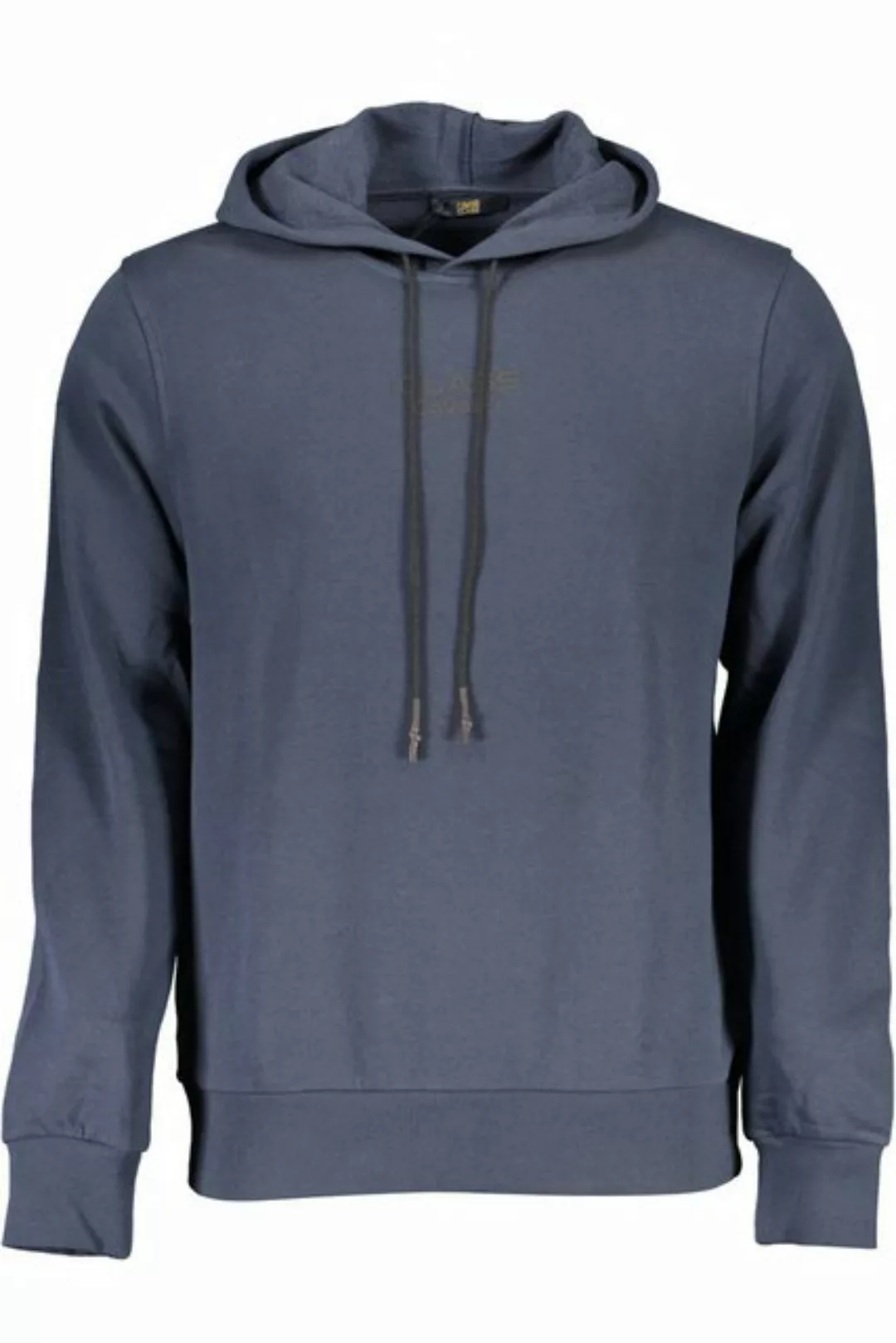 Cavalli Class Sweatshirt Herren Sweatshirt Blau - Langarm Kapuzenpullover günstig online kaufen