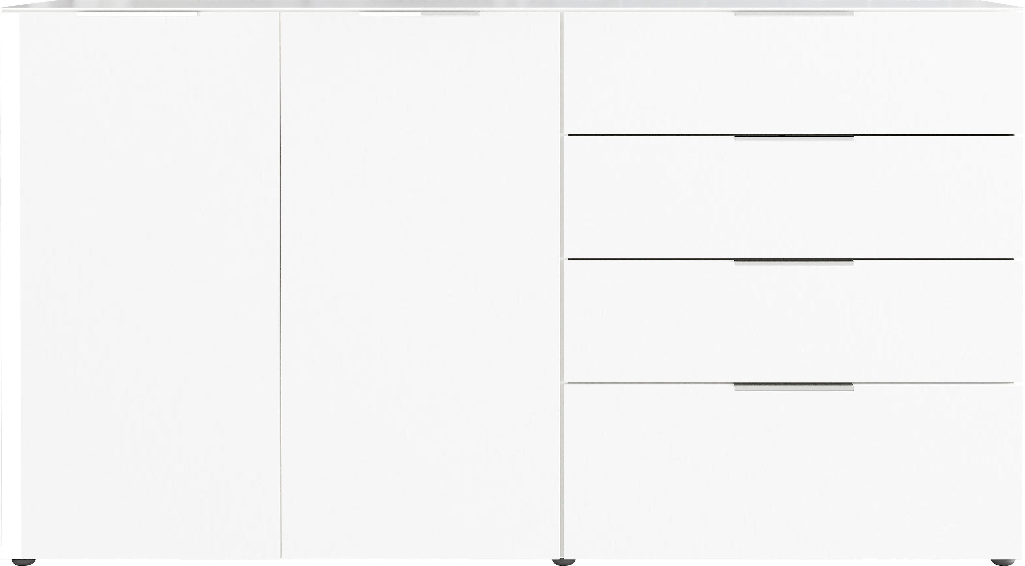 GERMANIA Sideboard "Oakland", in 2 Breiten, Fronten und Oberboden mit Glasa günstig online kaufen