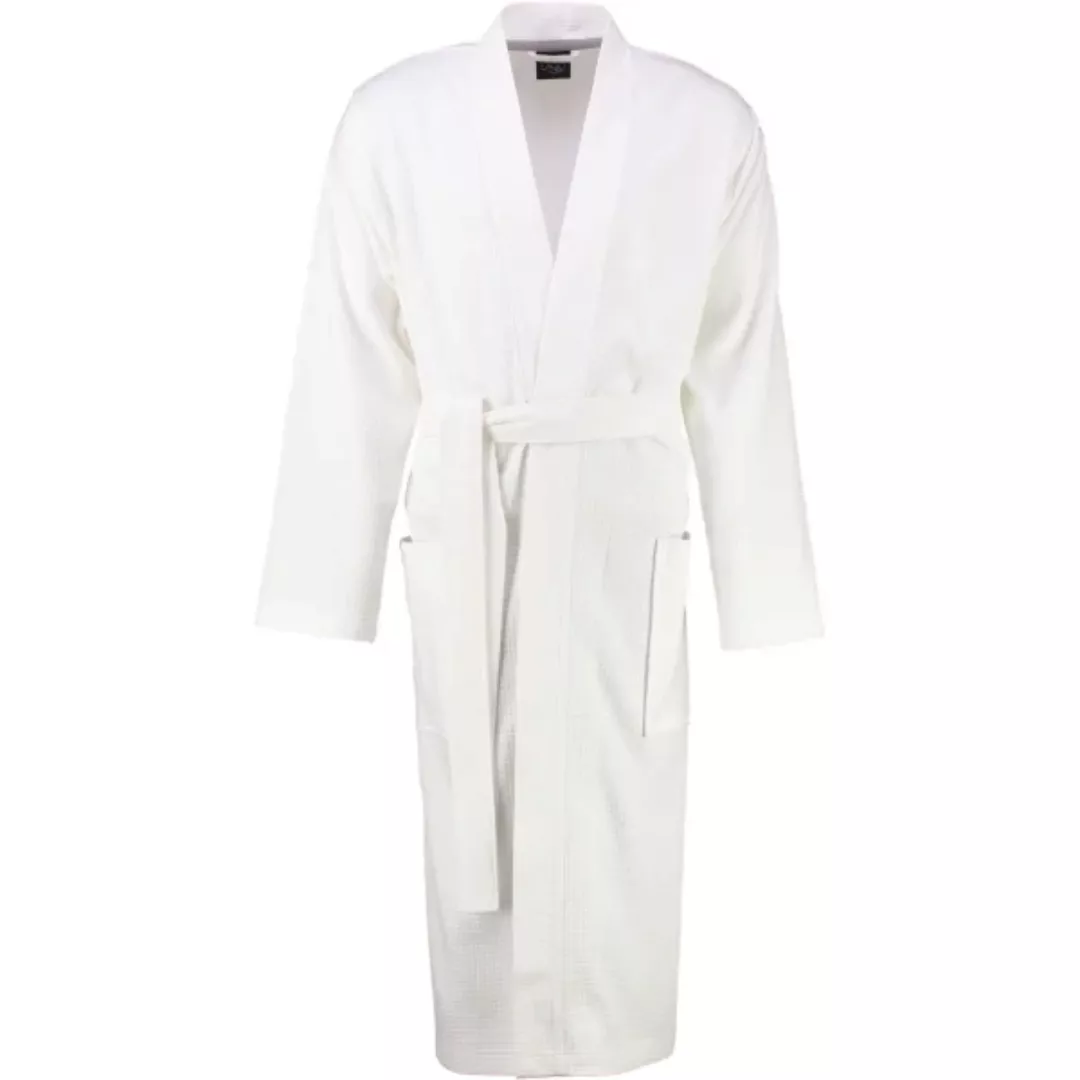 Cawö Home Herren Bademantel Kimono 816 - Farbe: weiss - 67 günstig online kaufen