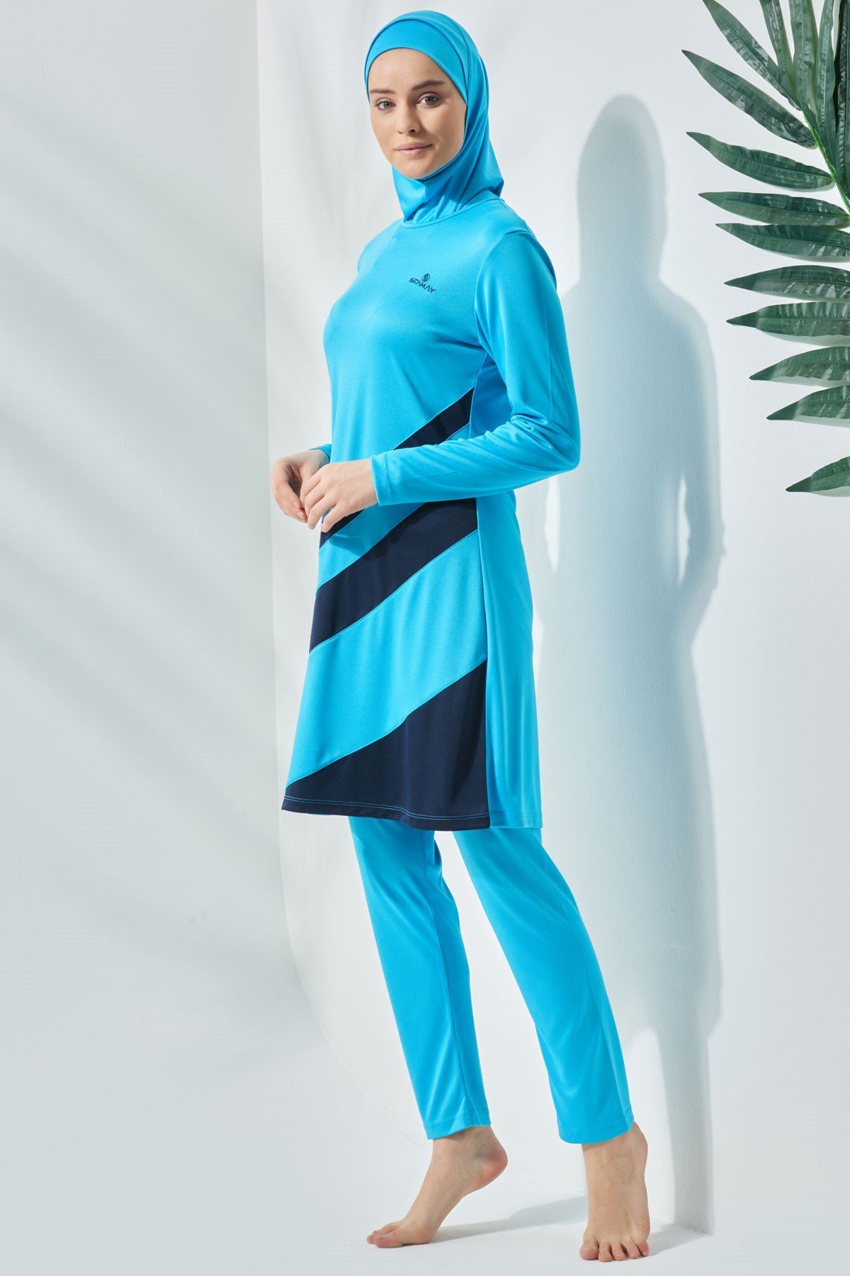 C&CITY Schwimmanzug Vollständige Abdeckung Badeanzug günstig online kaufen