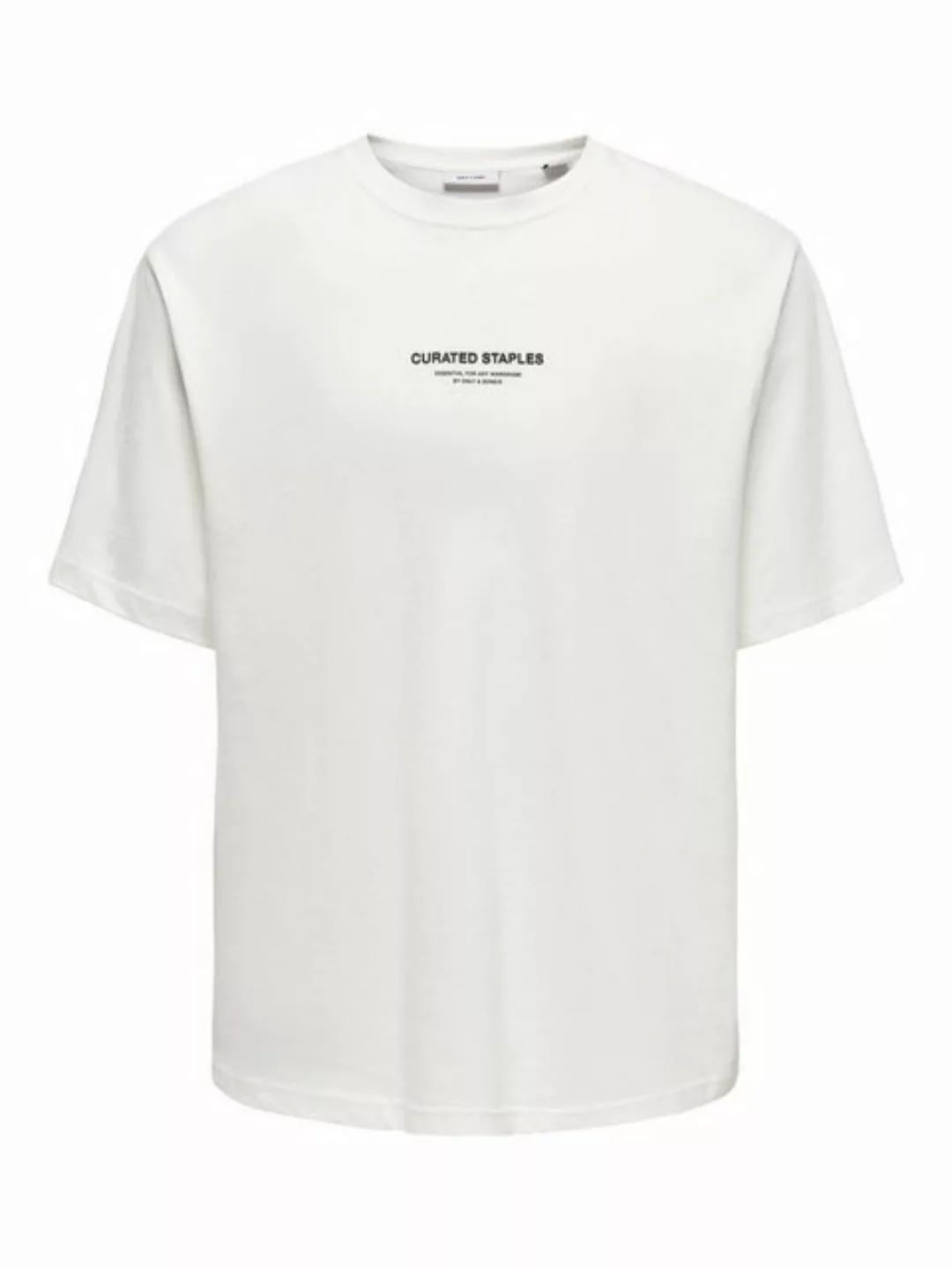 ONLY & SONS Rundhalsshirt ONSCURATED RLX PRINT SS TEE günstig online kaufen