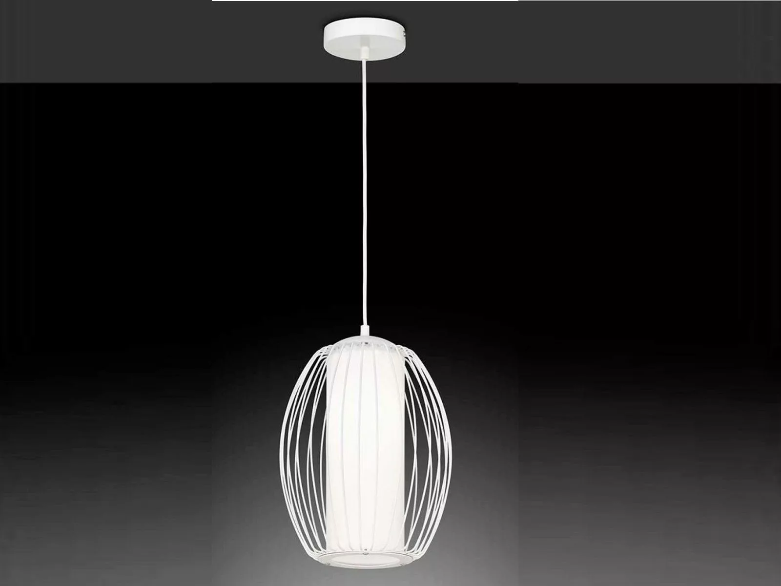 WOFI Pendelleuchte, ohne Leuchtmittel, Esstisch Gitter-Lampe günstig online kaufen