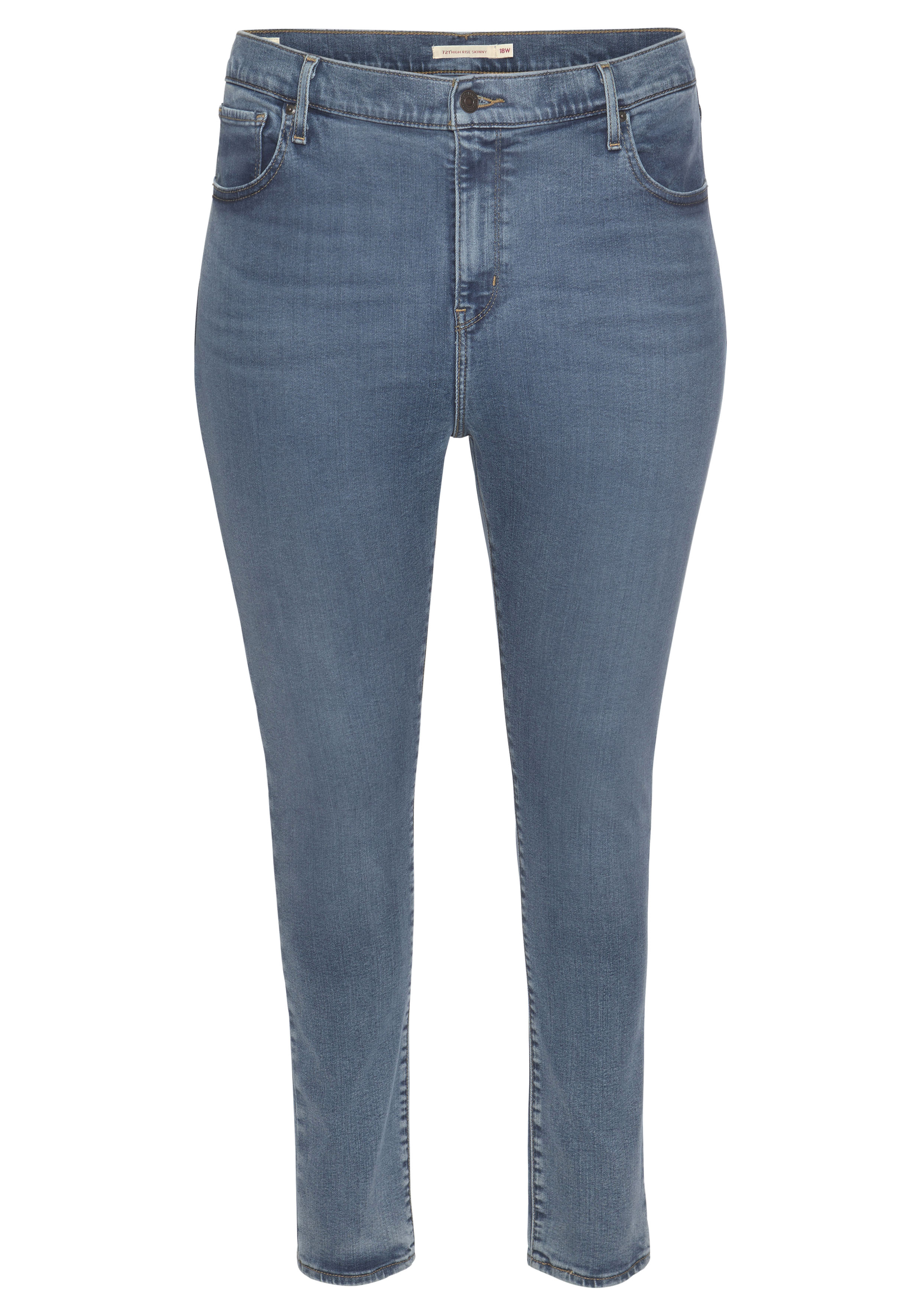 Levis Plus Skinny-fit-Jeans "721 PL HI RISE SKINNY", sehr figurbetonter Sch günstig online kaufen