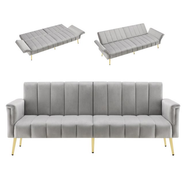 IDEASY Sofa Klappbares Schlafsofa, für 3-4 Personen, Sofabett mit Hilfsfüße günstig online kaufen