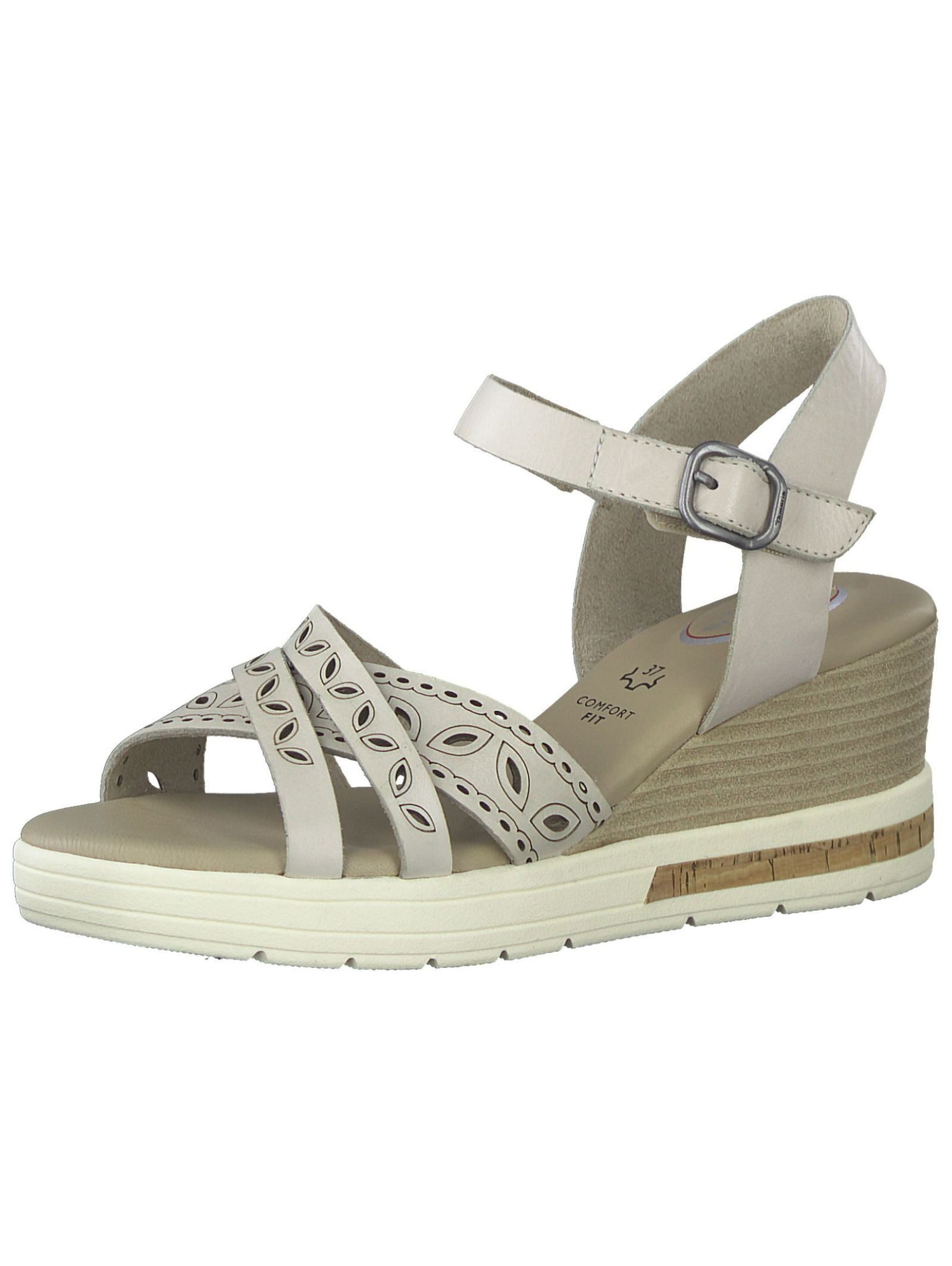 Tamaris Tamaris Sandalen Leder Keilsandalette günstig online kaufen