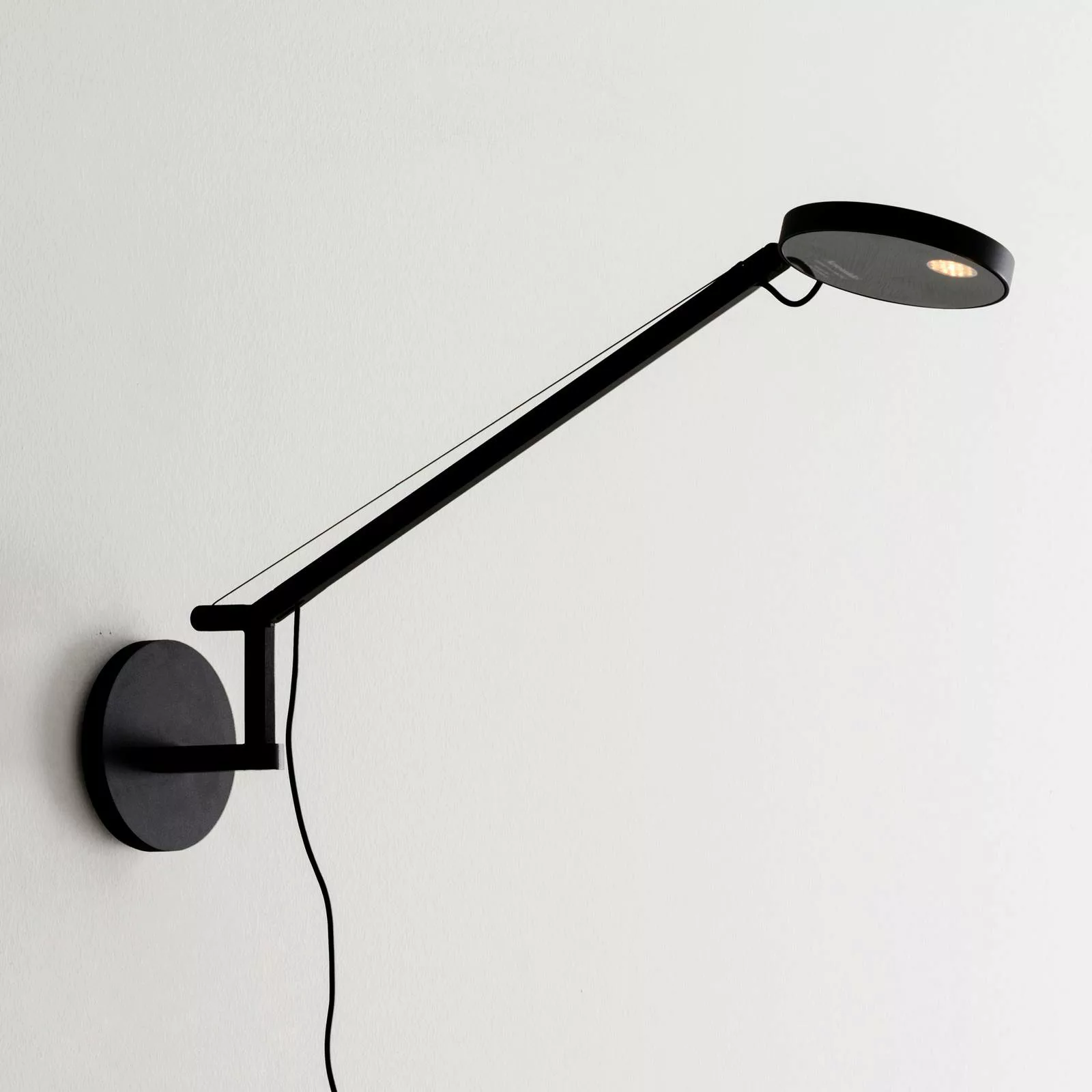 Artemide Demetra Micro Wandleuchte 3.000K schwarz günstig online kaufen