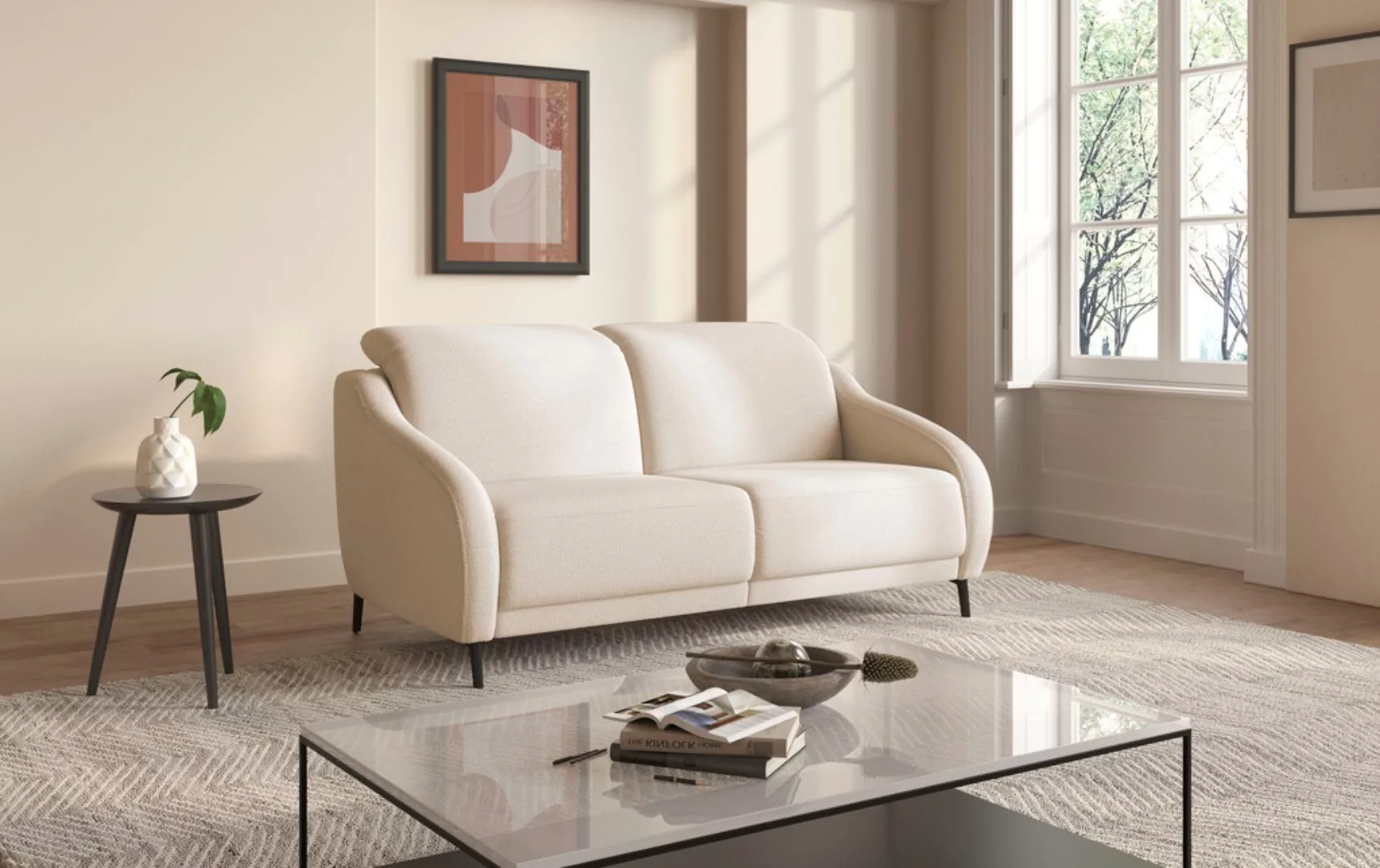 sit&more 2,5-Sitzer »Blues«, wahlweise mit Klapptisch und USB günstig online kaufen