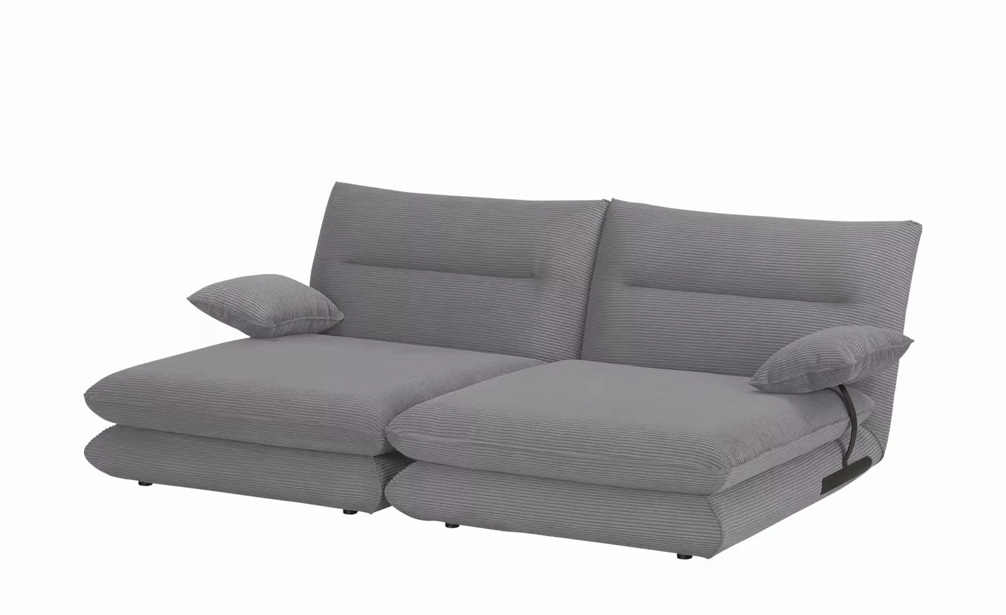 smart Loungesofa Loungsofa Ellen ¦ grau ¦ Maße (cm): B: 251 H: 89 T: 173 Po günstig online kaufen