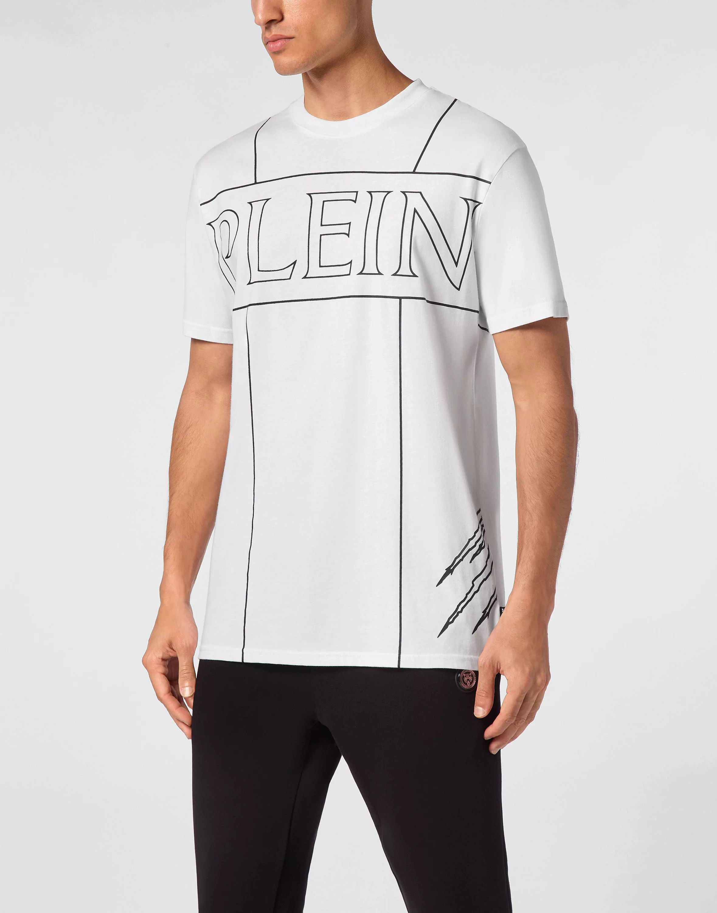 PLEIN SPORT T-Shirt "T-Shirt Round Neck Ss" günstig online kaufen