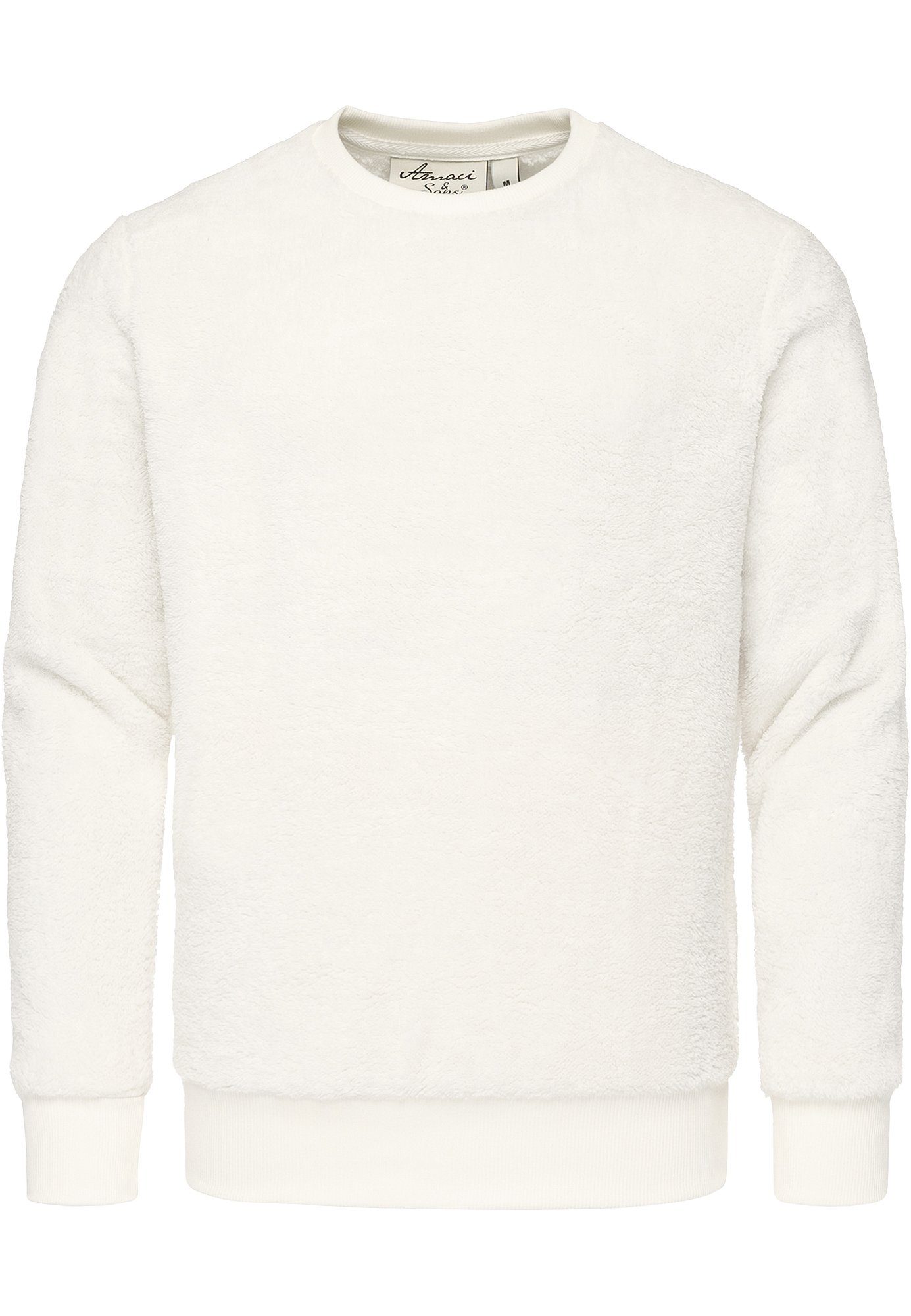 Amaci&Sons Sweatshirt LUDLOW Pullover mit Rundhalsausschnitt günstig online kaufen