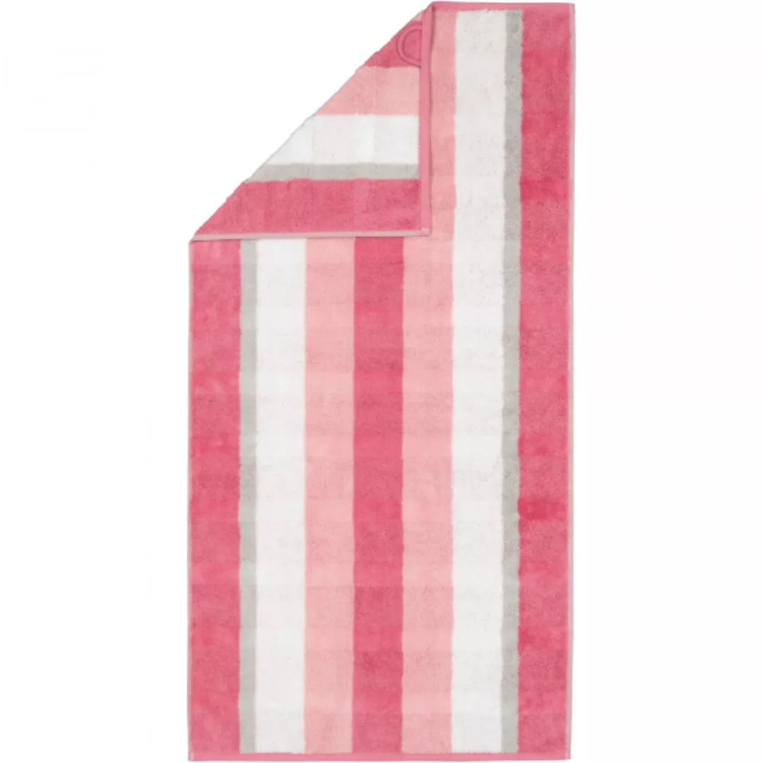 Cawö Handtücher Noblesse Stripe 1087 - Farbe: altrosa - 22 - Handtuch 50x10 günstig online kaufen