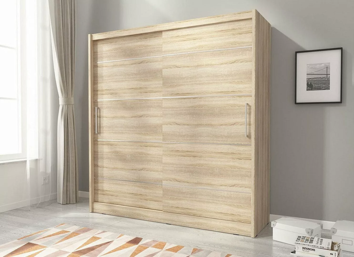 ROYAL24_MARKT Kleiderschrank - Luxuriöses Design für Ihre Kleidung. (Kleide günstig online kaufen