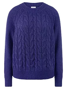 Rundhals-Pullover include lila günstig online kaufen
