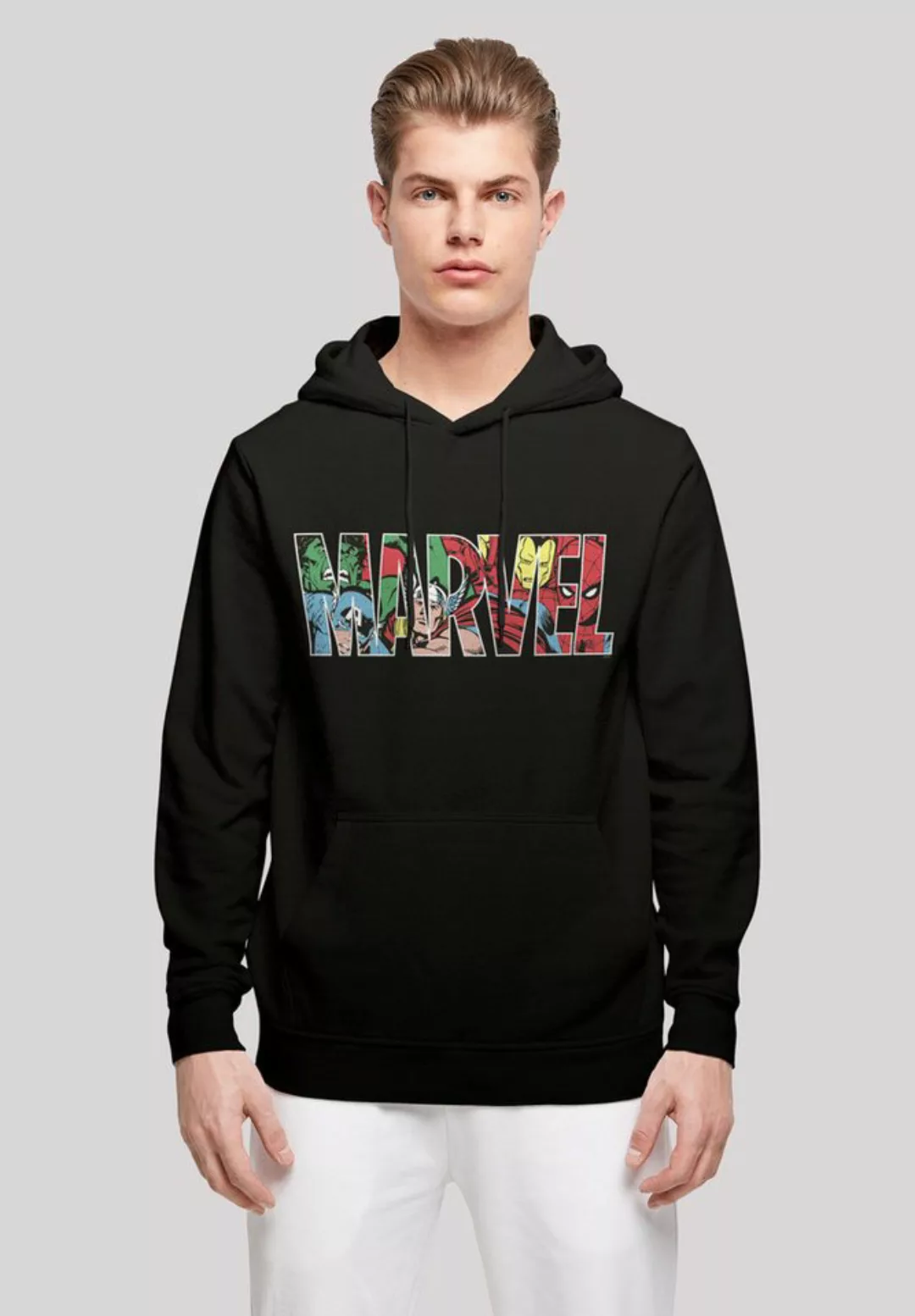 F4NT4STIC Kapuzenpullover "Marvel Avengers Logo Character infill", Print günstig online kaufen