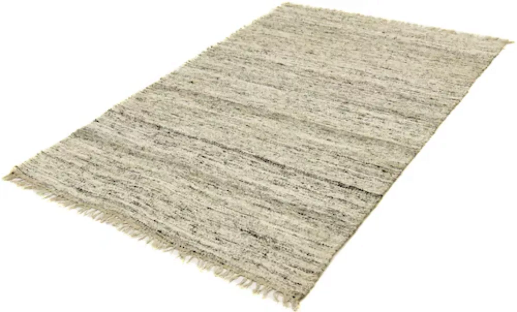 morgenland Teppich »Gabbeh Teppich handgewebt natur«, rechteckig, Viskose günstig online kaufen