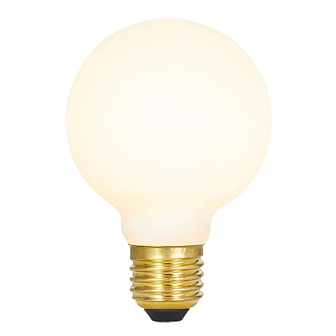 LED-Glühbirne E27 Sphere II - 6W keramik weiß / 480lm - 2000-2800K - Ø 7,5 günstig online kaufen
