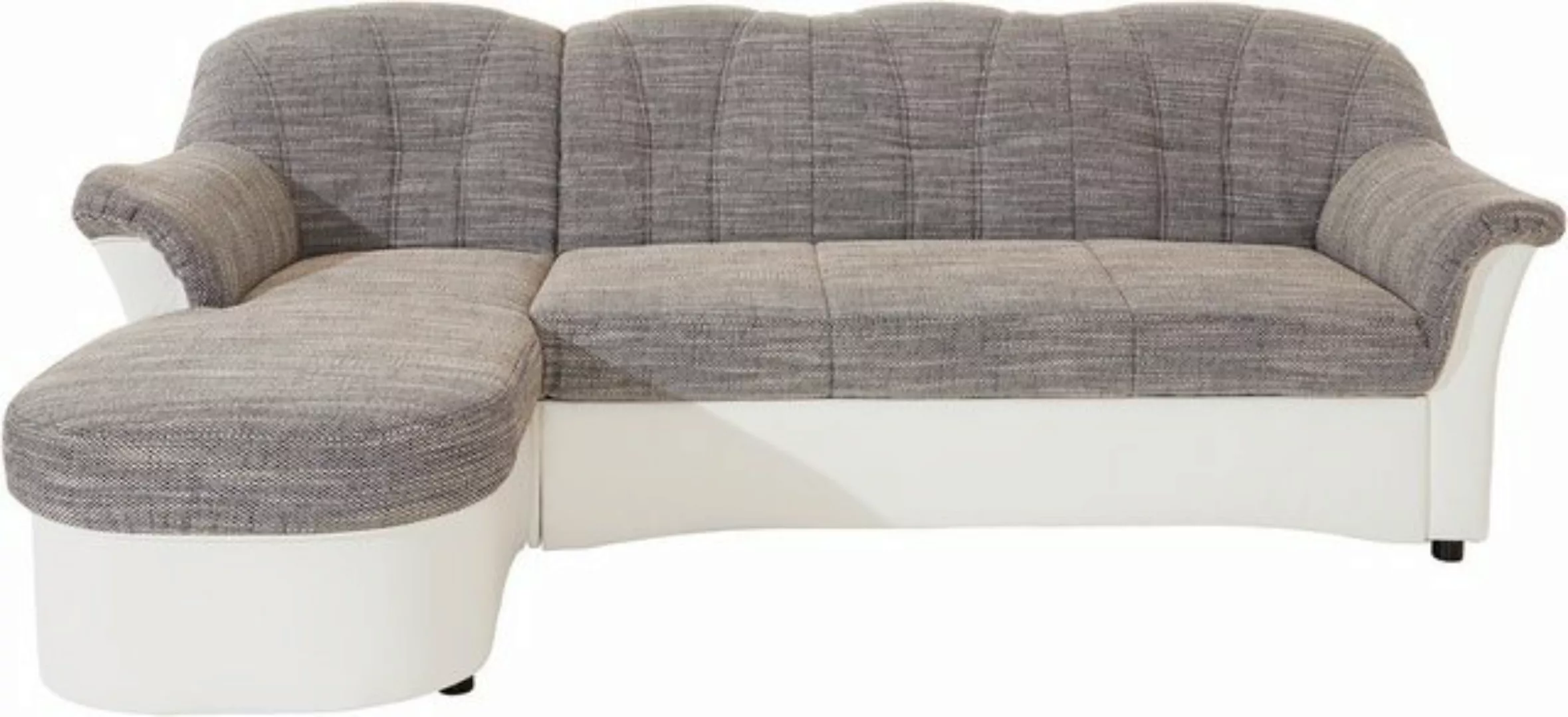 DOMO collection Ecksofa "Flores Schlafsofa, B/T/H: 233/142/86 cm, L-Form", günstig online kaufen