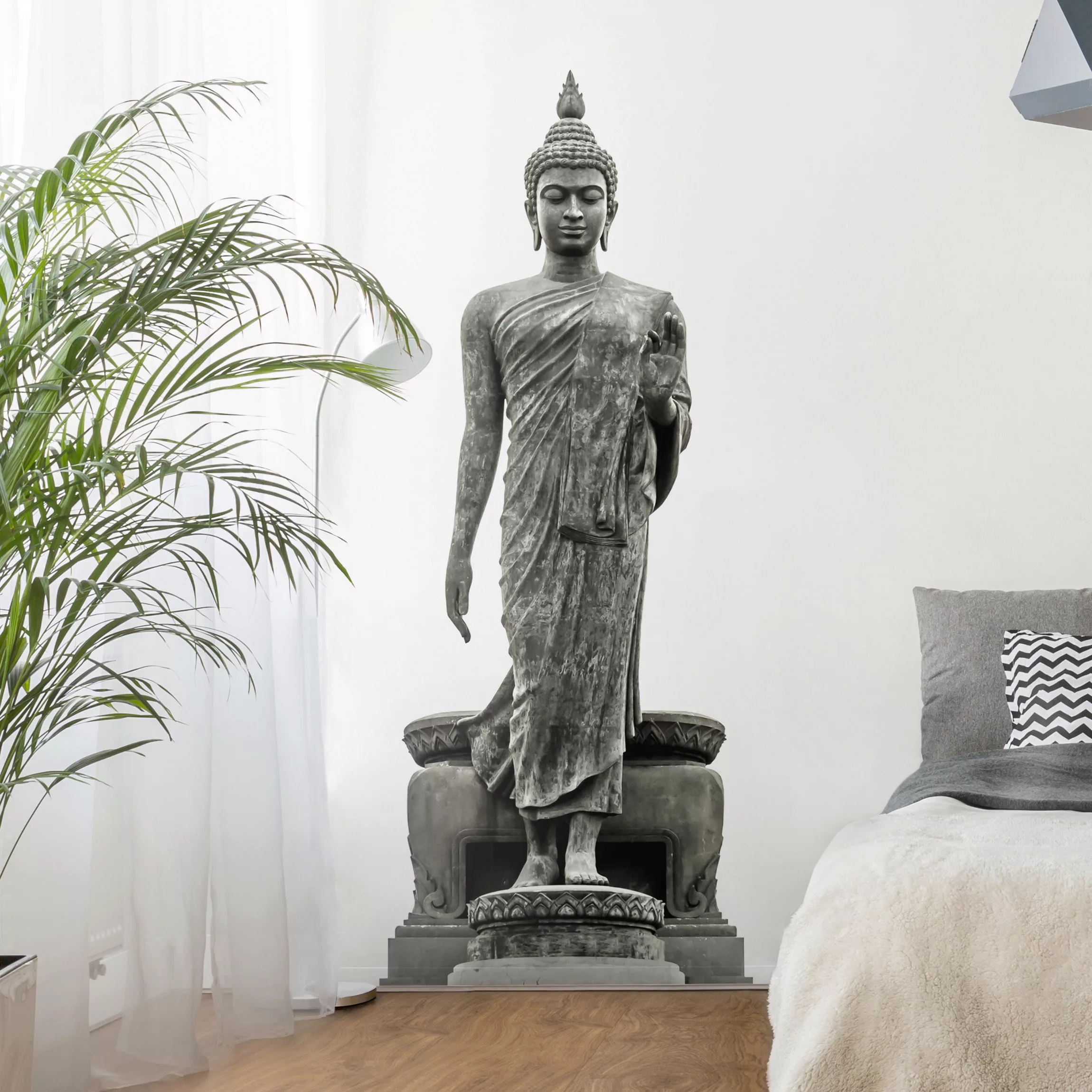 Wandtattoo Spirituell Buddha Statue günstig online kaufen