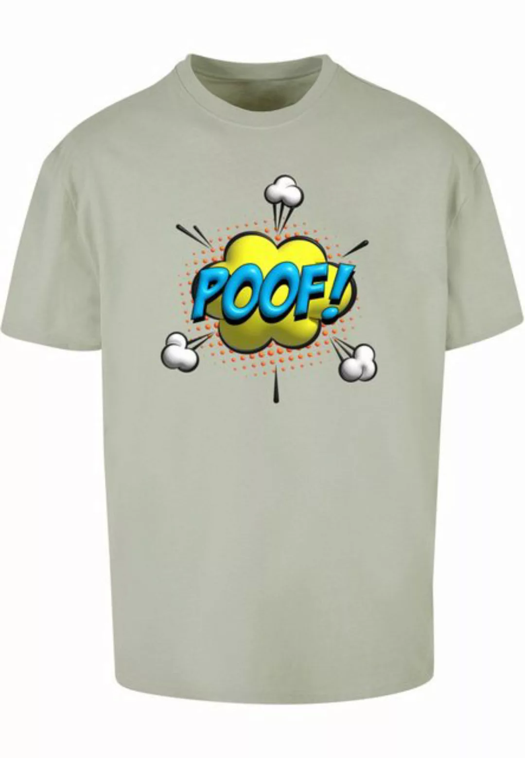 Merchcode T-Shirt Merchcode Herren POOF Comic Heavy Oversized Tee (1-tlg) günstig online kaufen