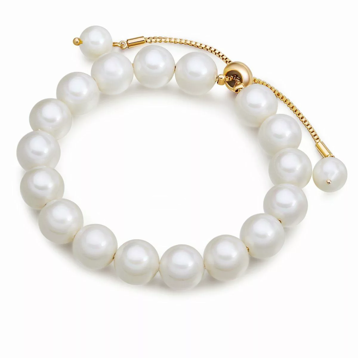Lulu & Jane Perlenarmband weiß günstig online kaufen