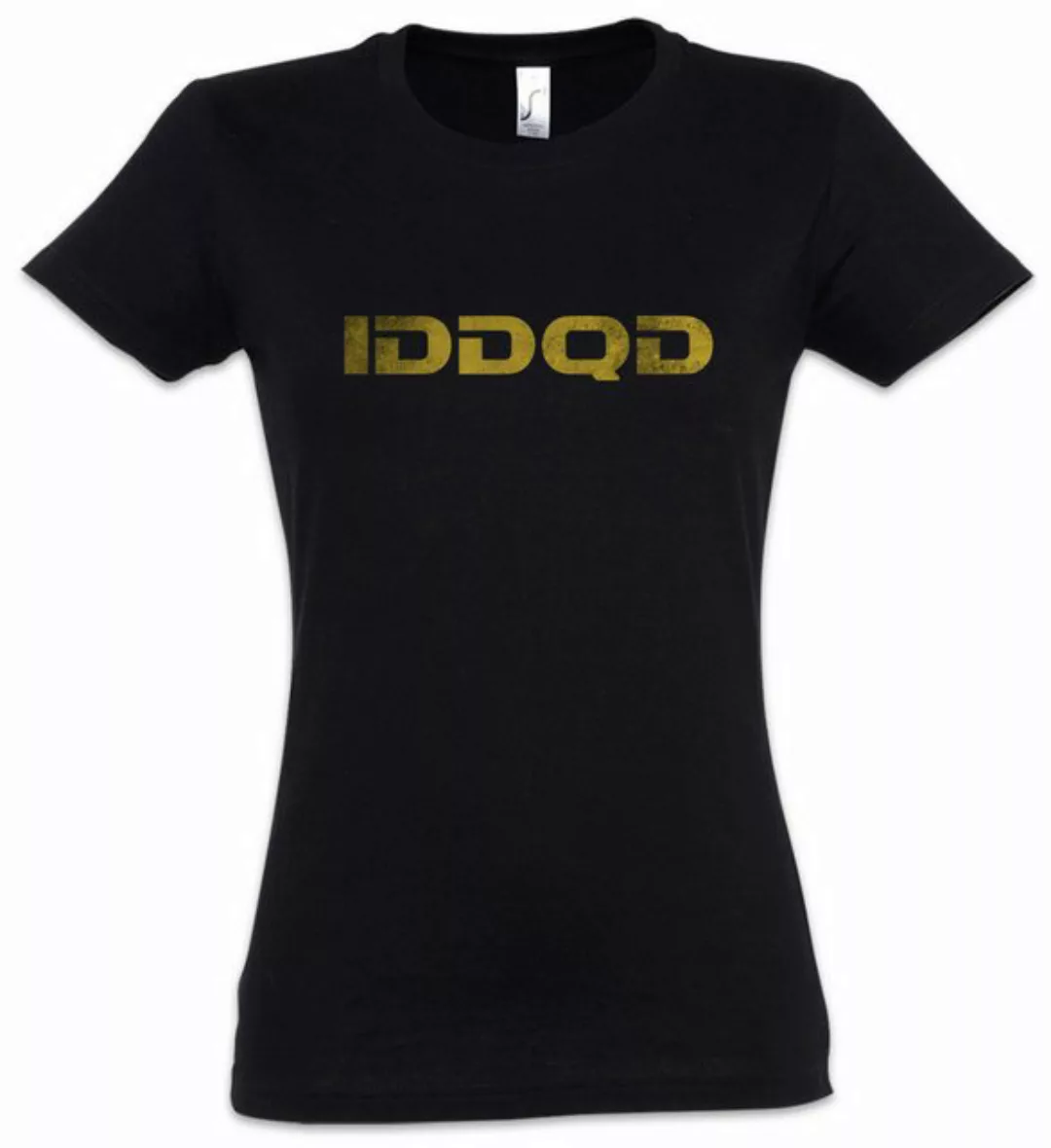 Urban Backwoods Print-Shirt IDDQD Damen T-Shirt Fun Nerd Geek Sysadmin Code günstig online kaufen