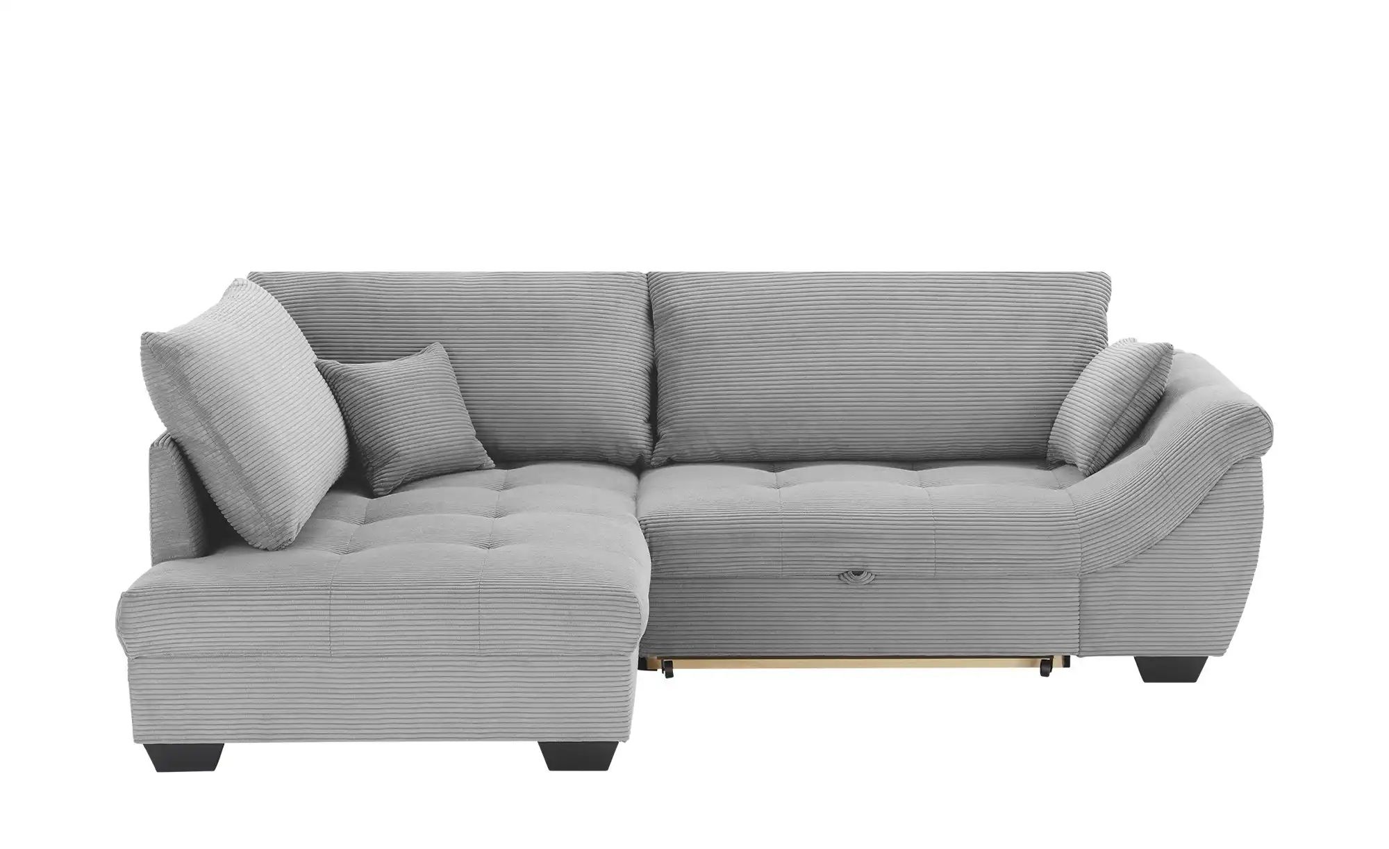 bobb Ecksofa  Krissy ¦ grau ¦ Maße (cm): B: 251 H: 88 T: 190.0 Polstermöbel günstig online kaufen