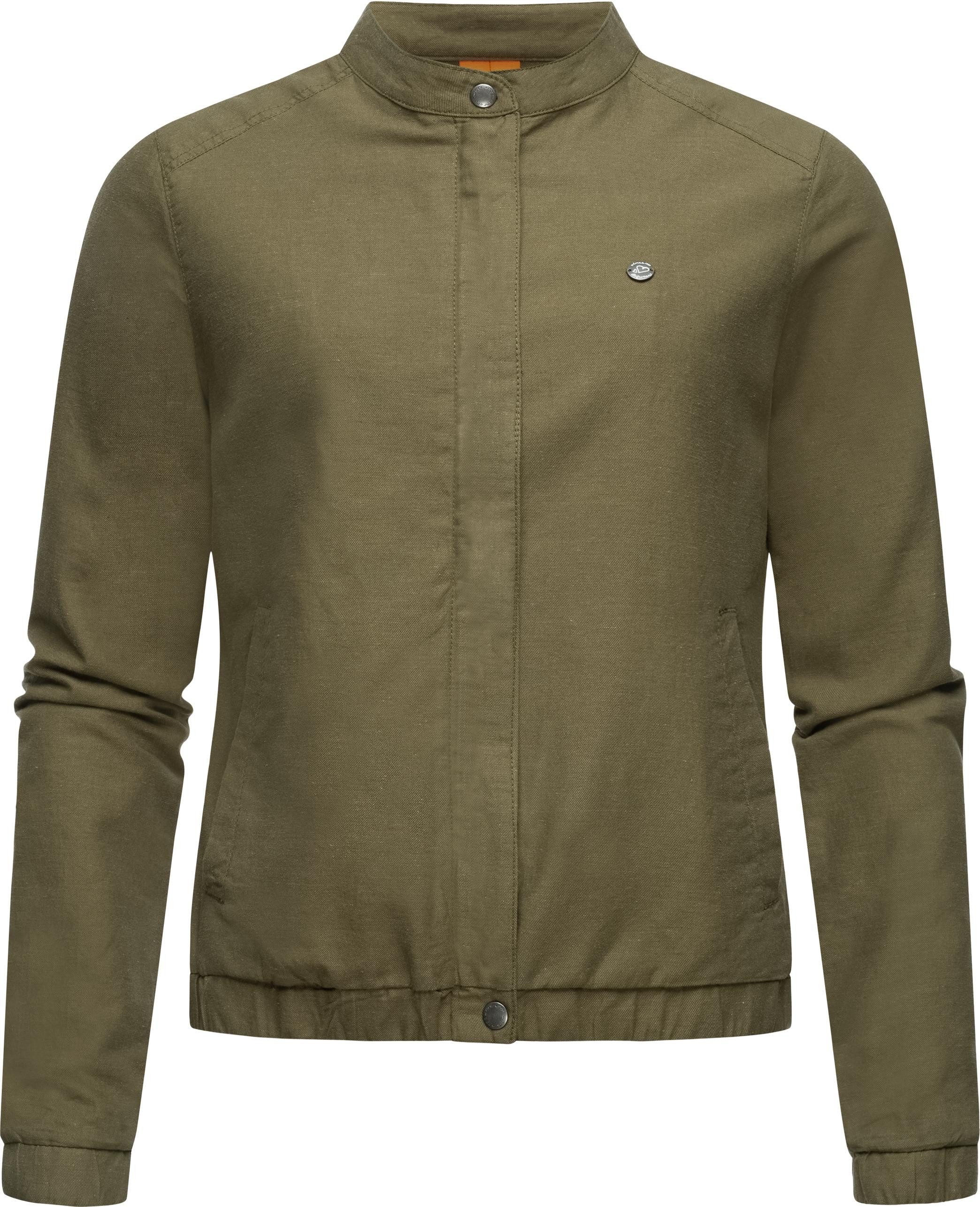 Ragwear Kurzjacke Malawi Linen Leichte Leinen günstig online kaufen